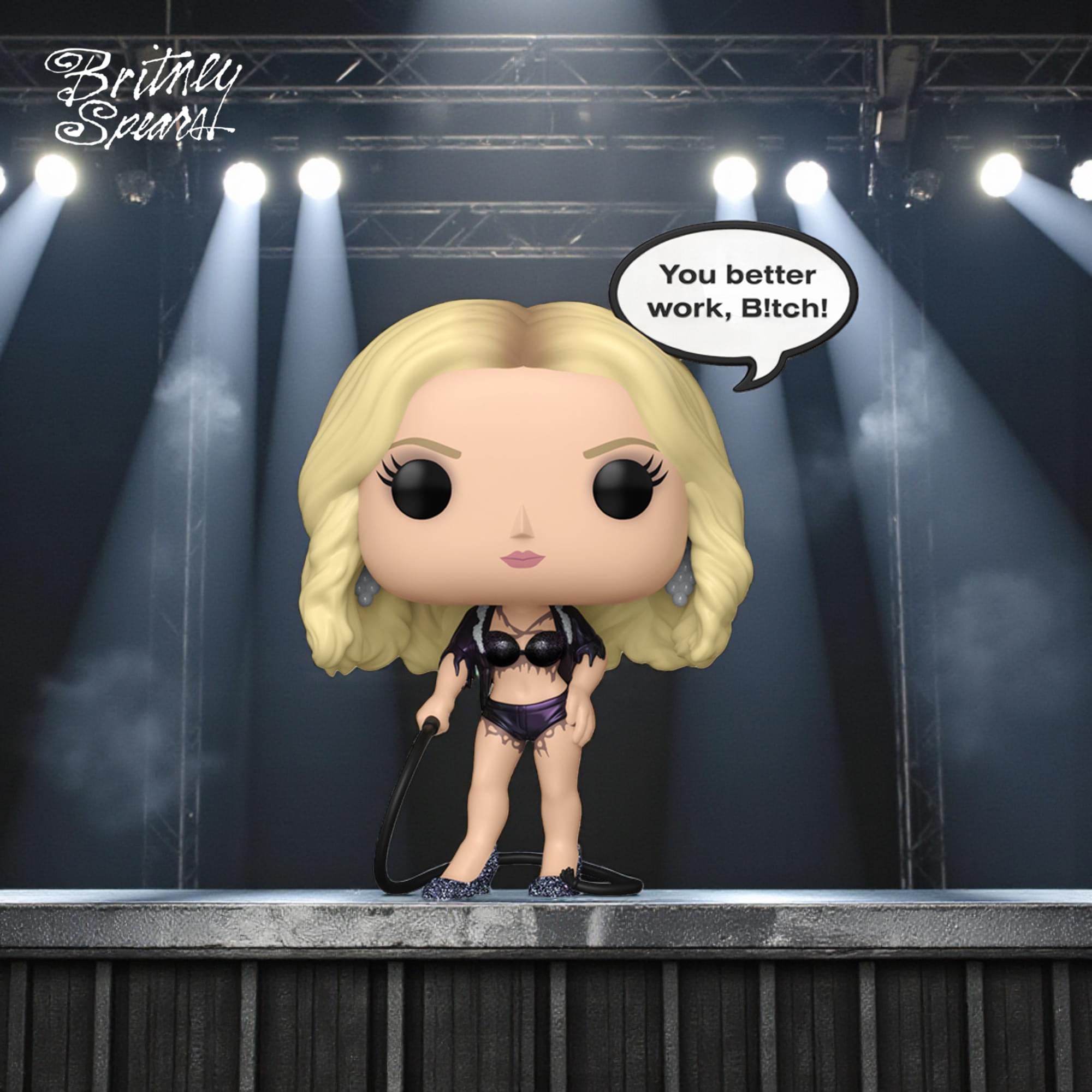 Funko POP Rocks | Britney Spears "You Better Work, B!tch"
