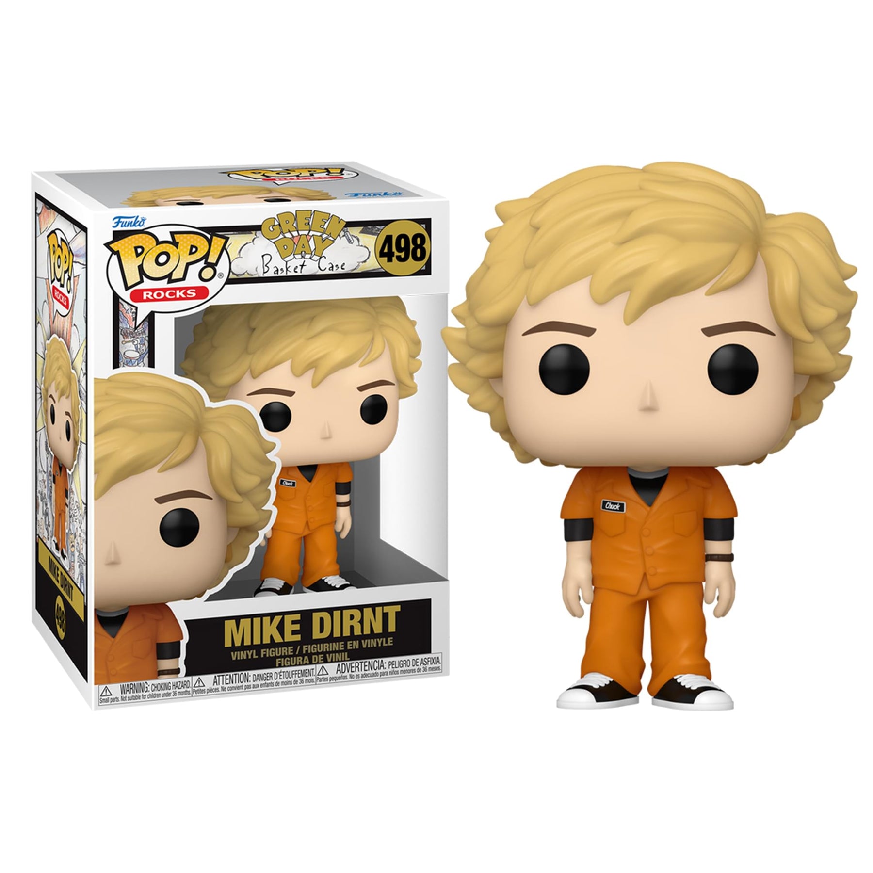 Green Day Funko POP Rocks | Mike Dirnt (Basket Case)