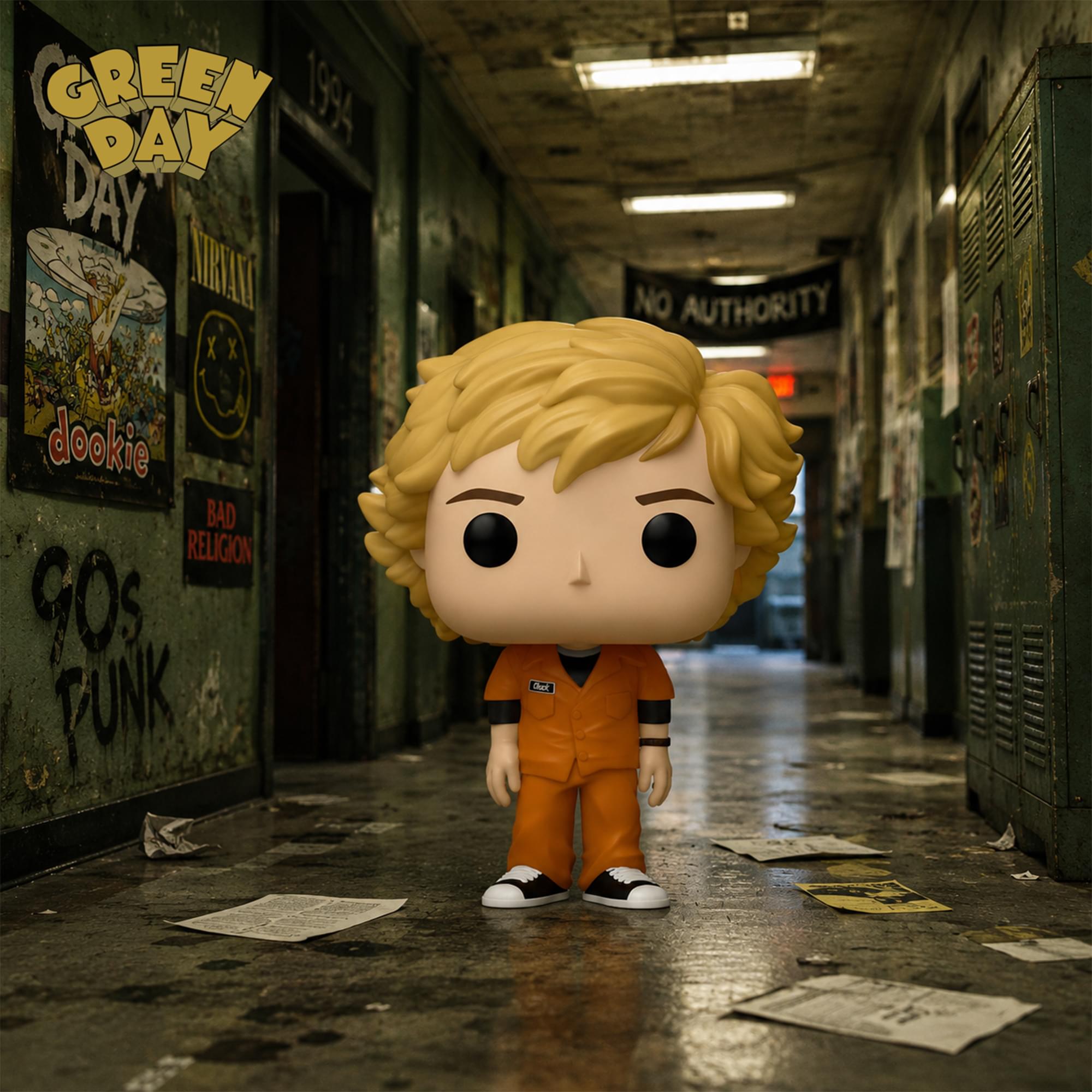 Green Day Funko POP Rocks | Mike Dirnt (Basket Case)