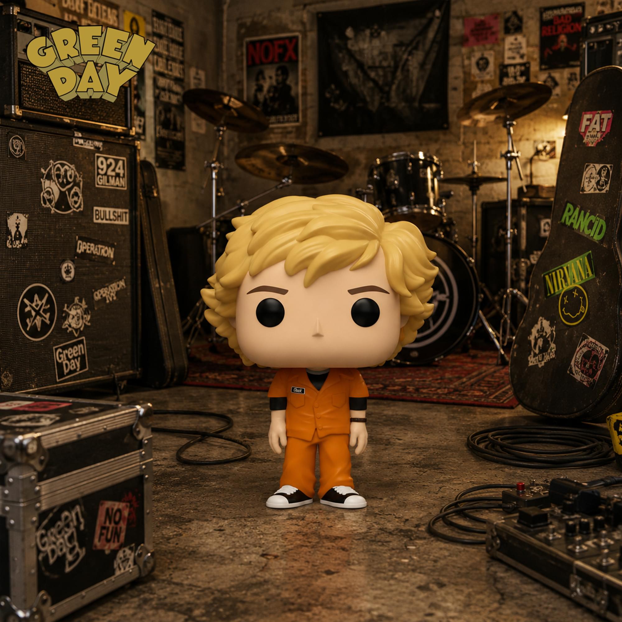 Green Day Funko POP Rocks | Mike Dirnt (Basket Case)