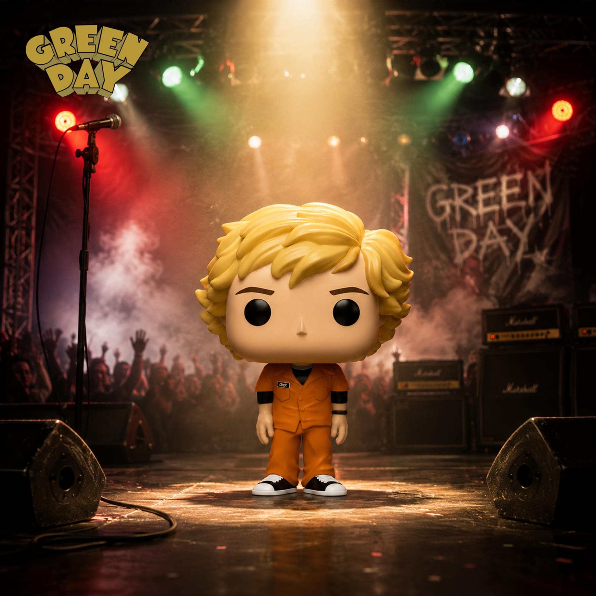 Green Day Funko POP Rocks | Mike Dirnt (Basket Case)