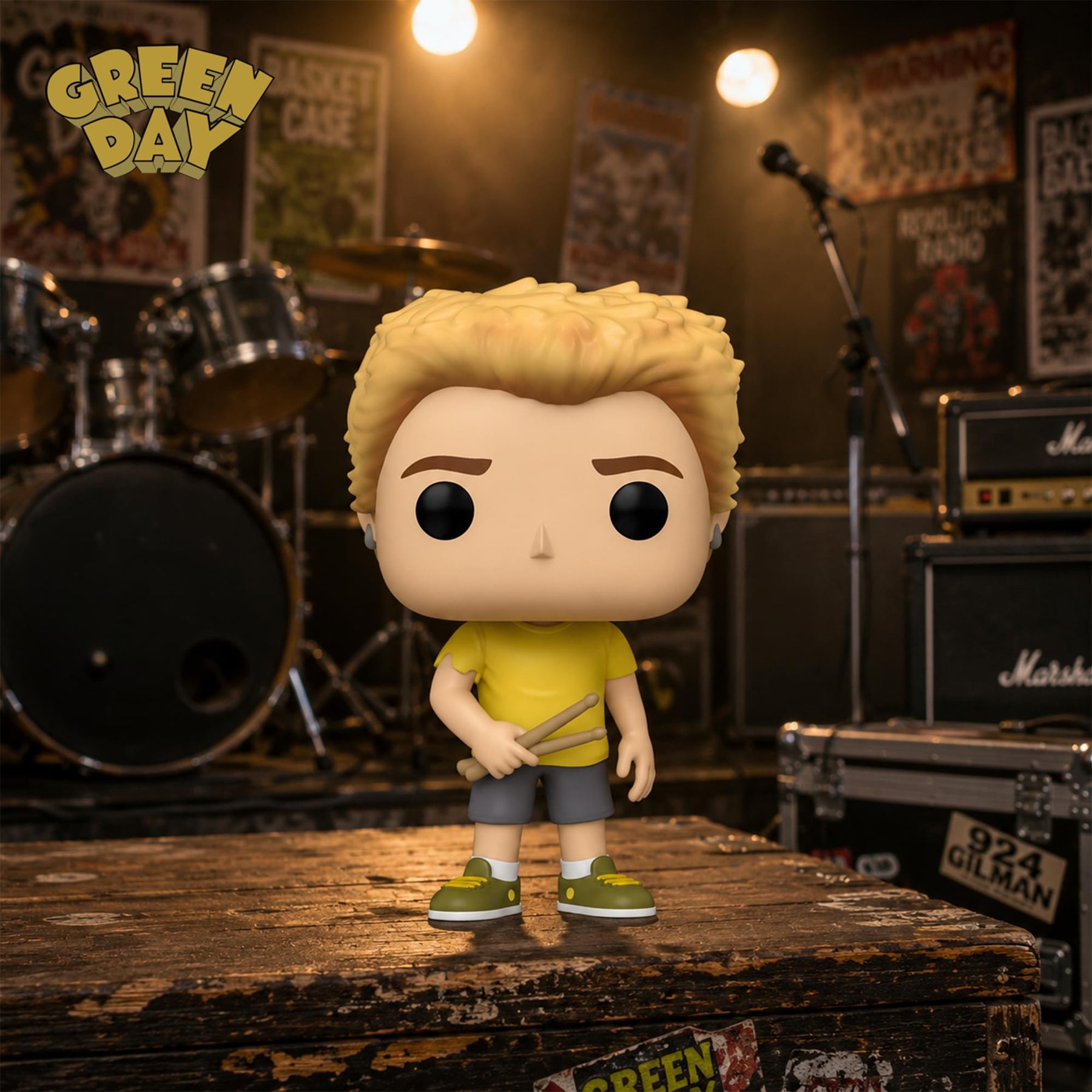 Green Day Funko POP Rocks | Tre Cool (Basket Case)