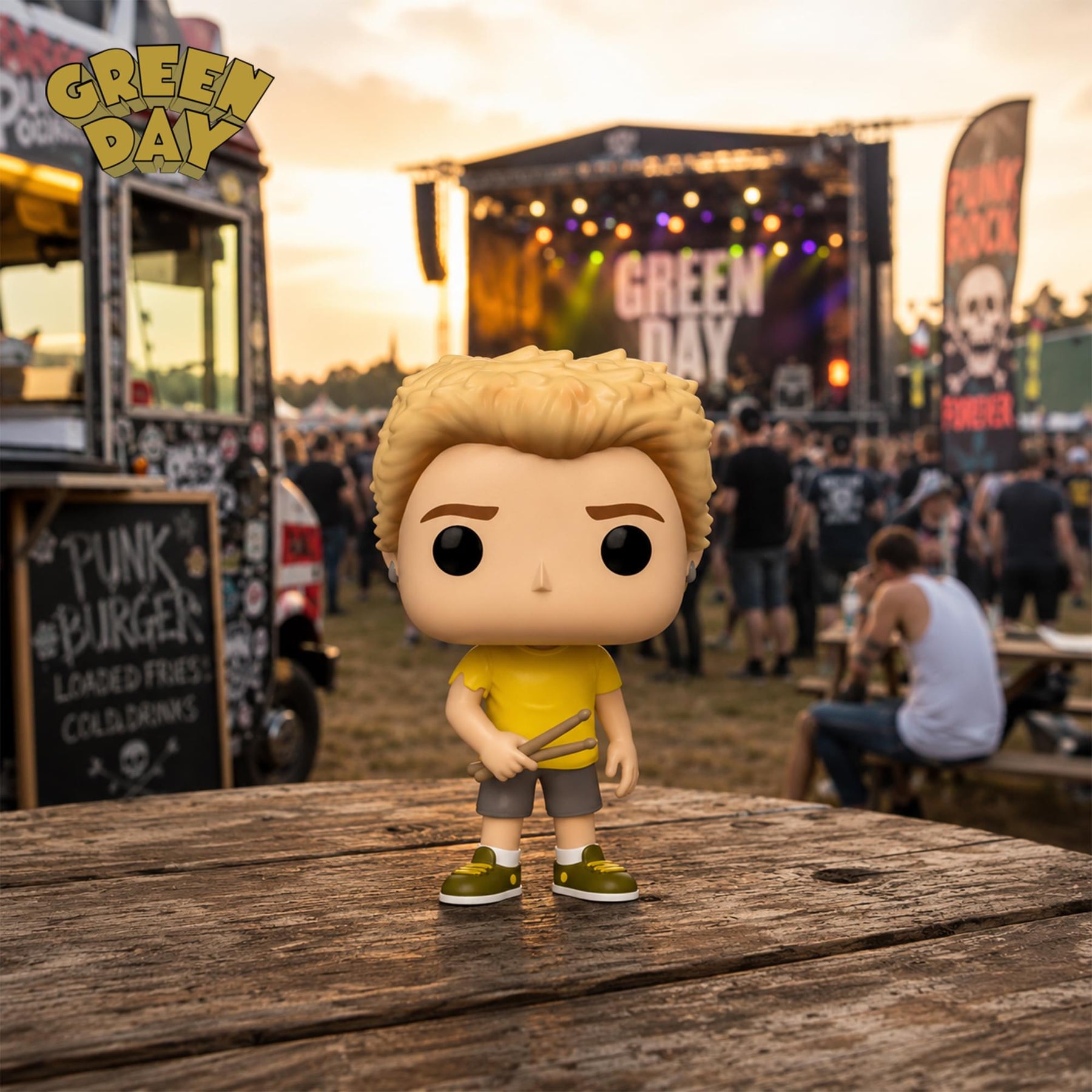 Green Day Funko POP Rocks | Tre Cool (Basket Case)