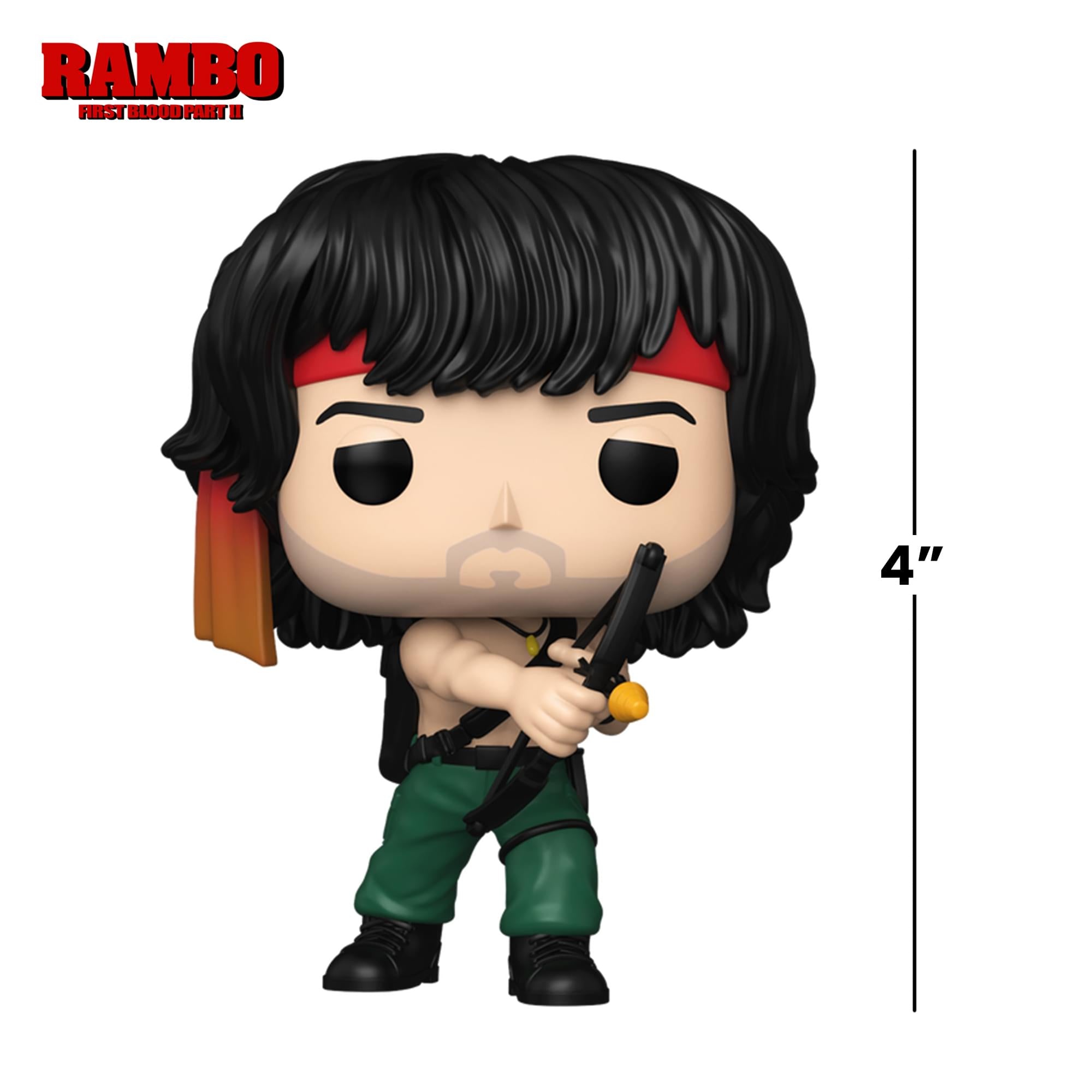 Rambo 2 Funko POP Movies | John Rambo With Bow