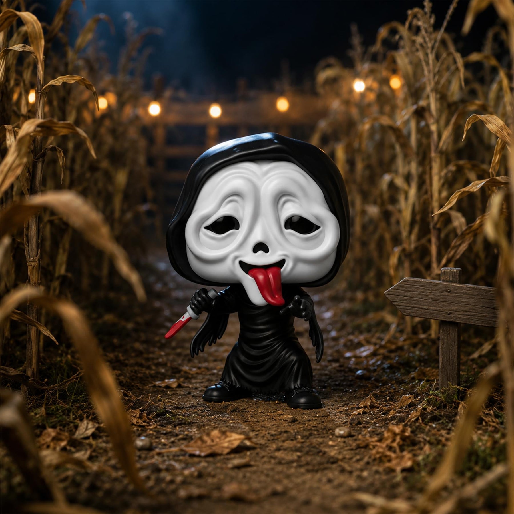 Scream Funko POP Movies | Ghost Face Tongue In Cheek