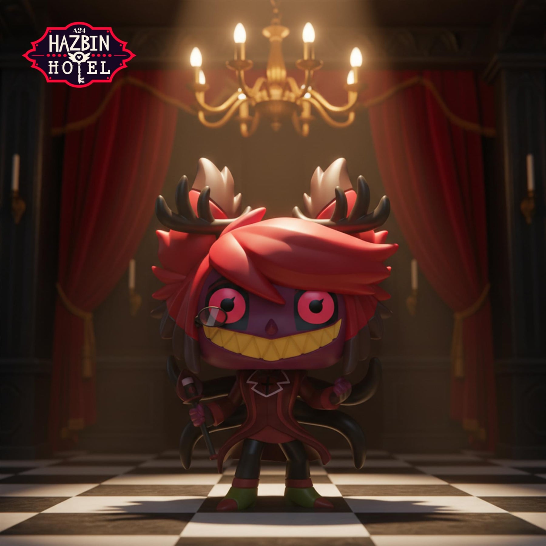 Hazbin Hotel Funko POP Animation | Alastor Chase | Free Shipping