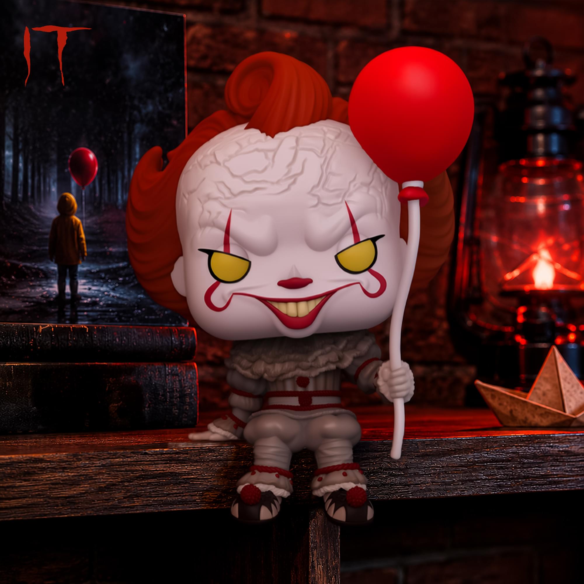 IT: Capter 2 Funko POP Movies | Pennywise Shelf Sitter