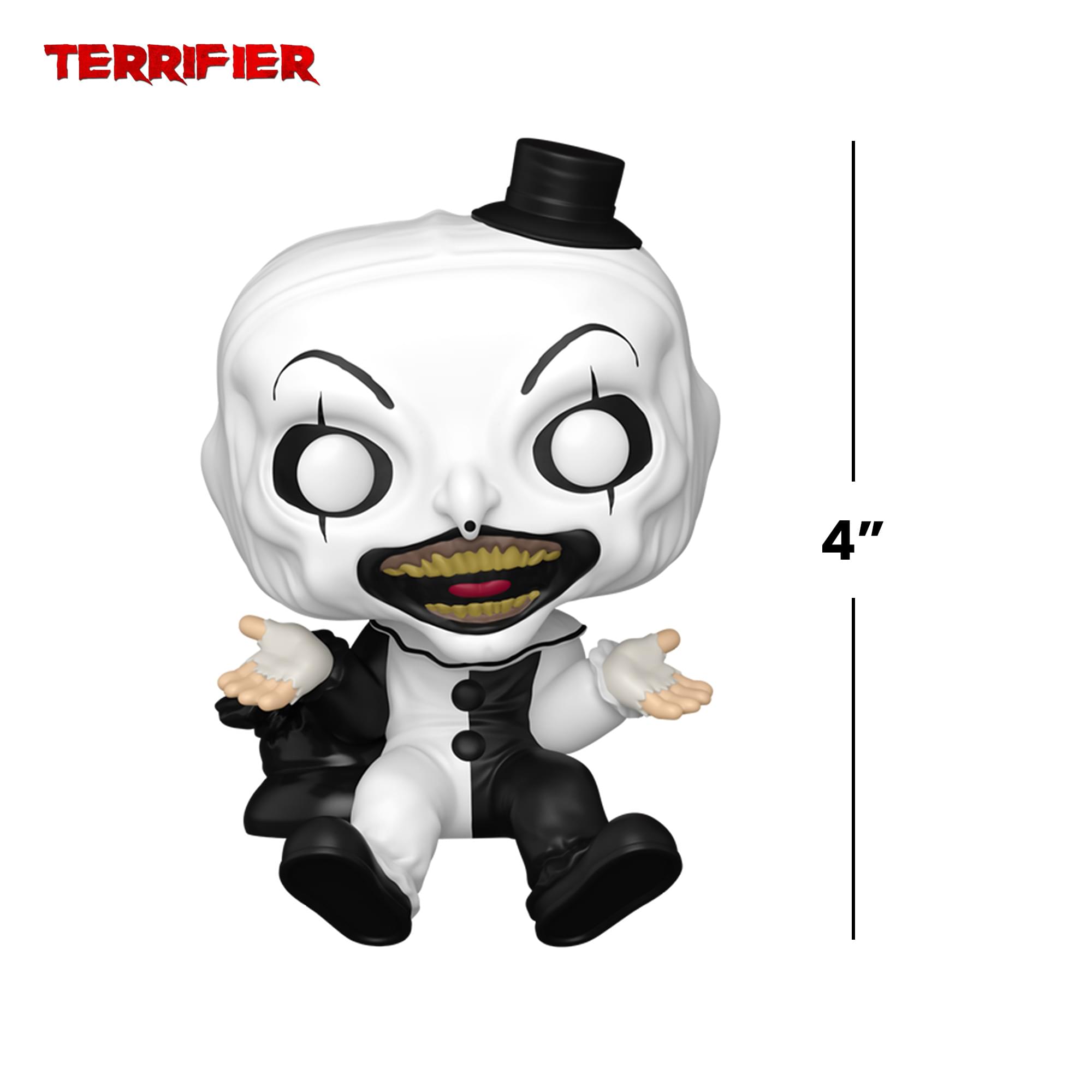 Terrifier Funko POP Movies | Art the Clown Shelf Sitter