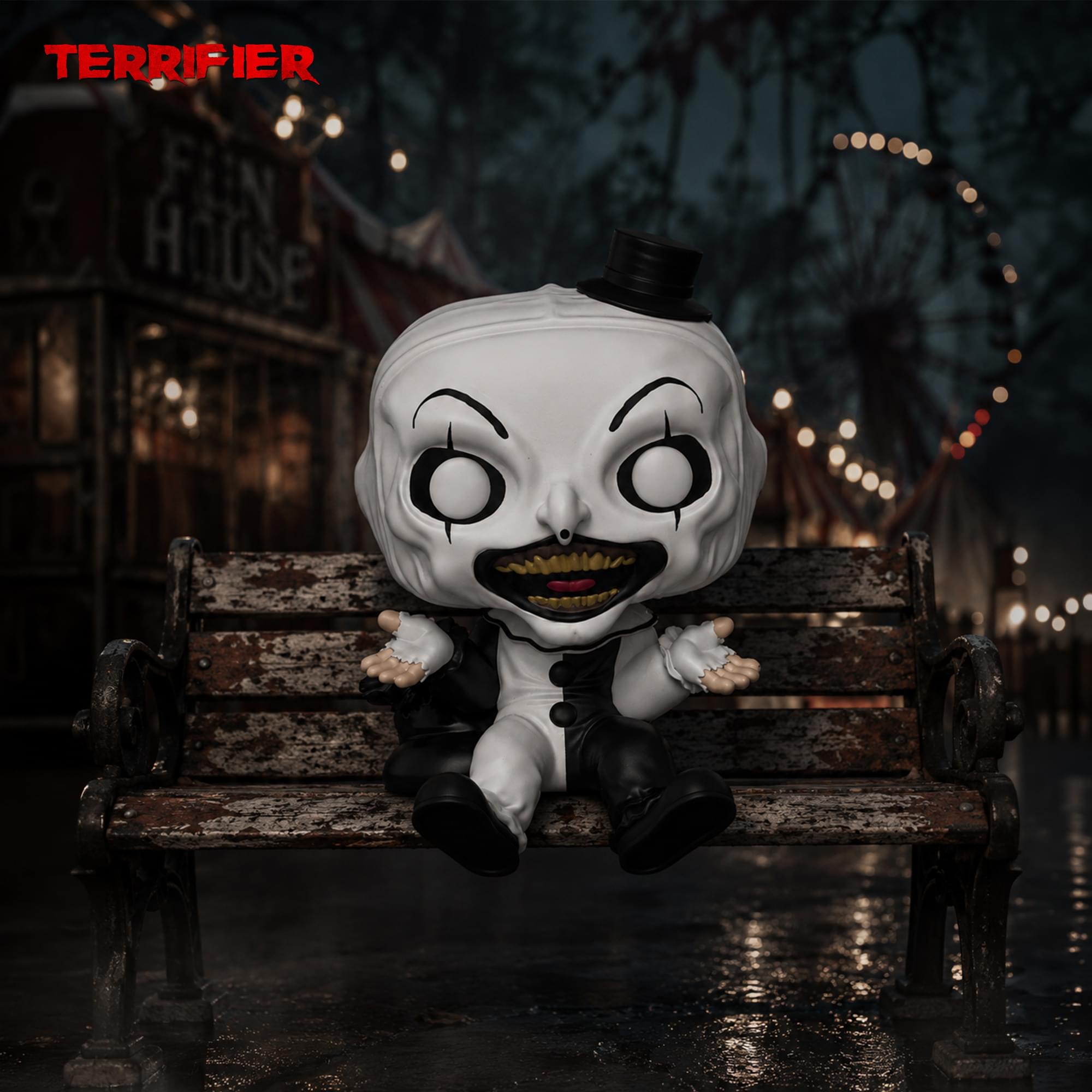 Terrifier Funko POP Movies | Art the Clown Shelf Sitter