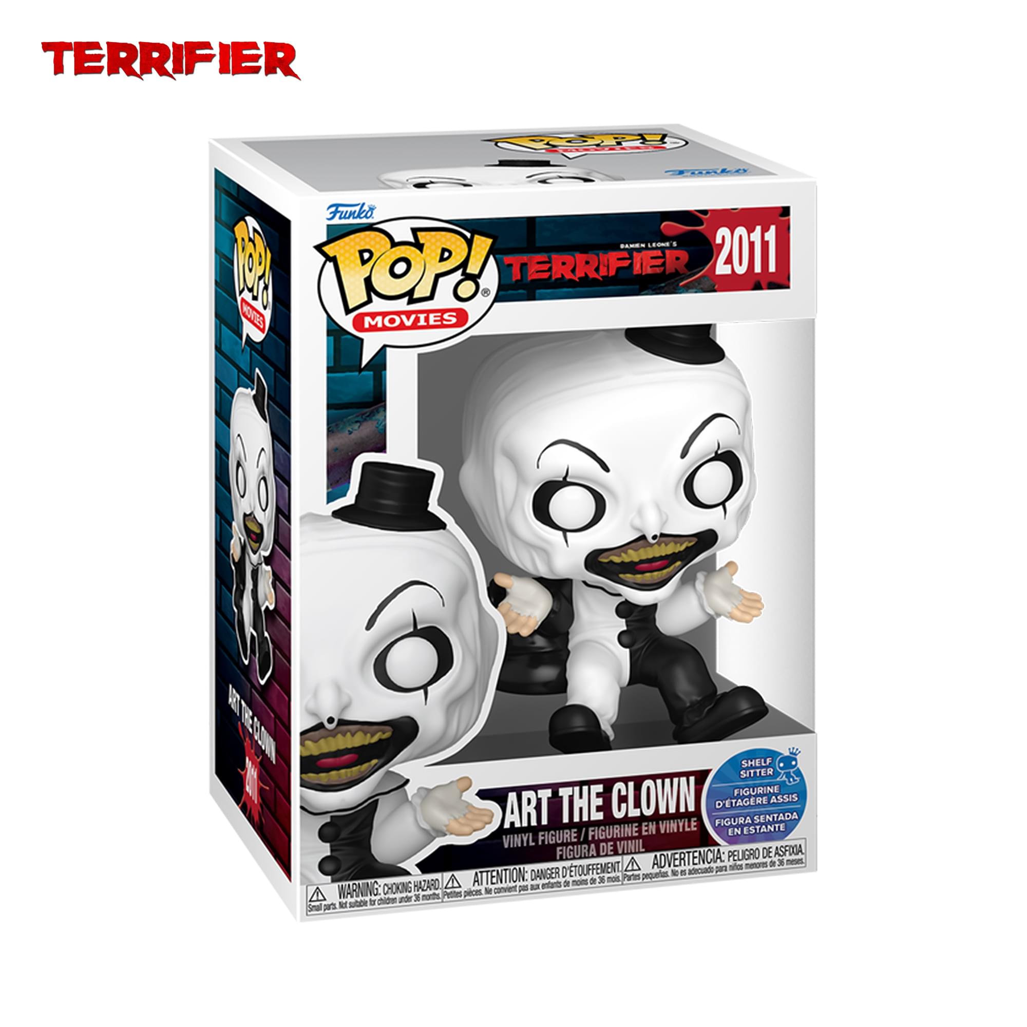 Terrifier Funko POP Movies | Art the Clown Shelf Sitter