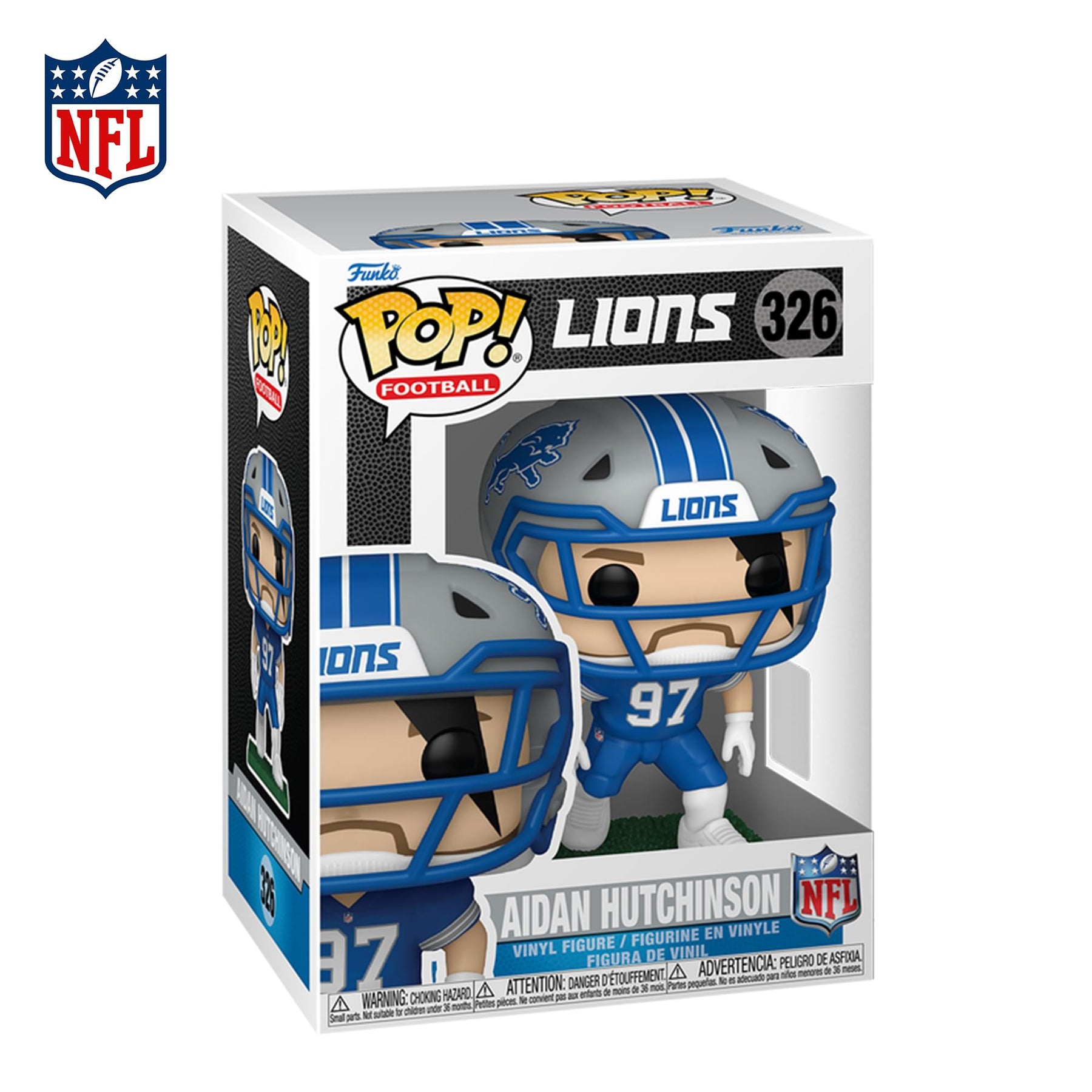 Detroit Lions Funko POP NFL | Aidan Hutchinson (Home)
