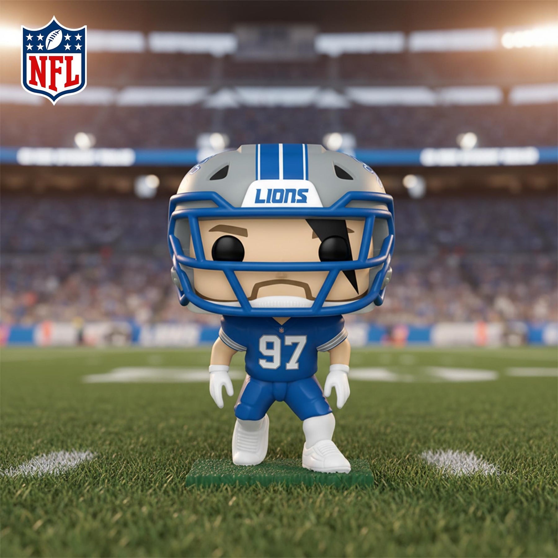 Detroit Lions Funko POP NFL | Aidan Hutchinson (Home)