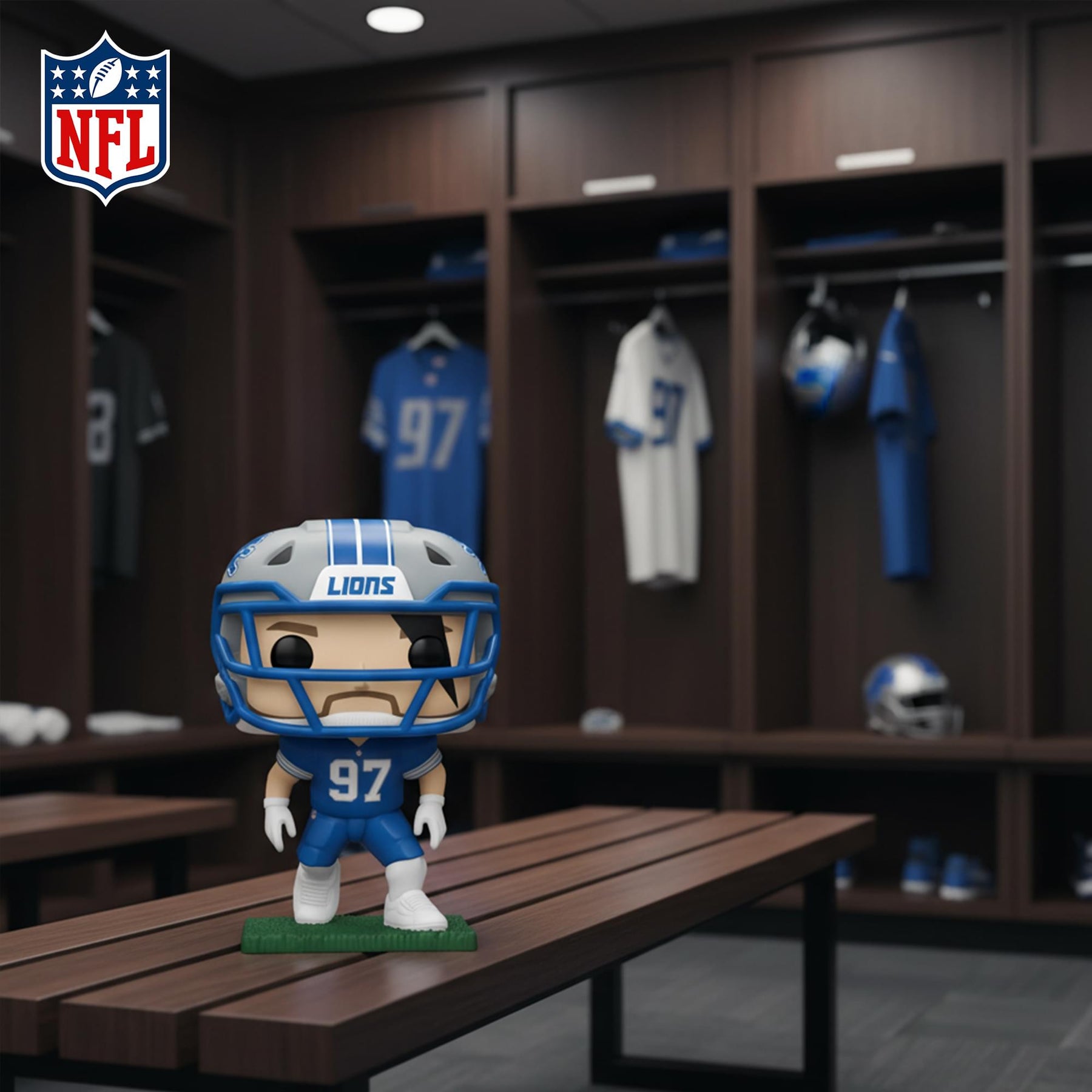 Detroit Lions Funko POP NFL | Aidan Hutchinson (Home)