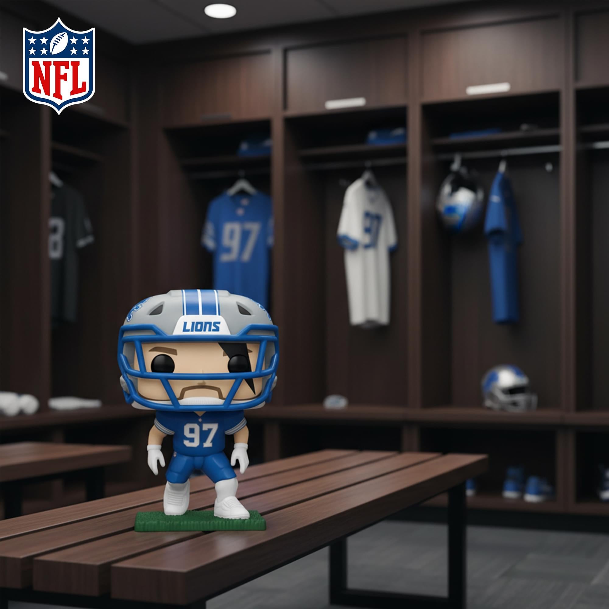 Detroit Lions Funko POP NFL | Aidan Hutchinson (Home)