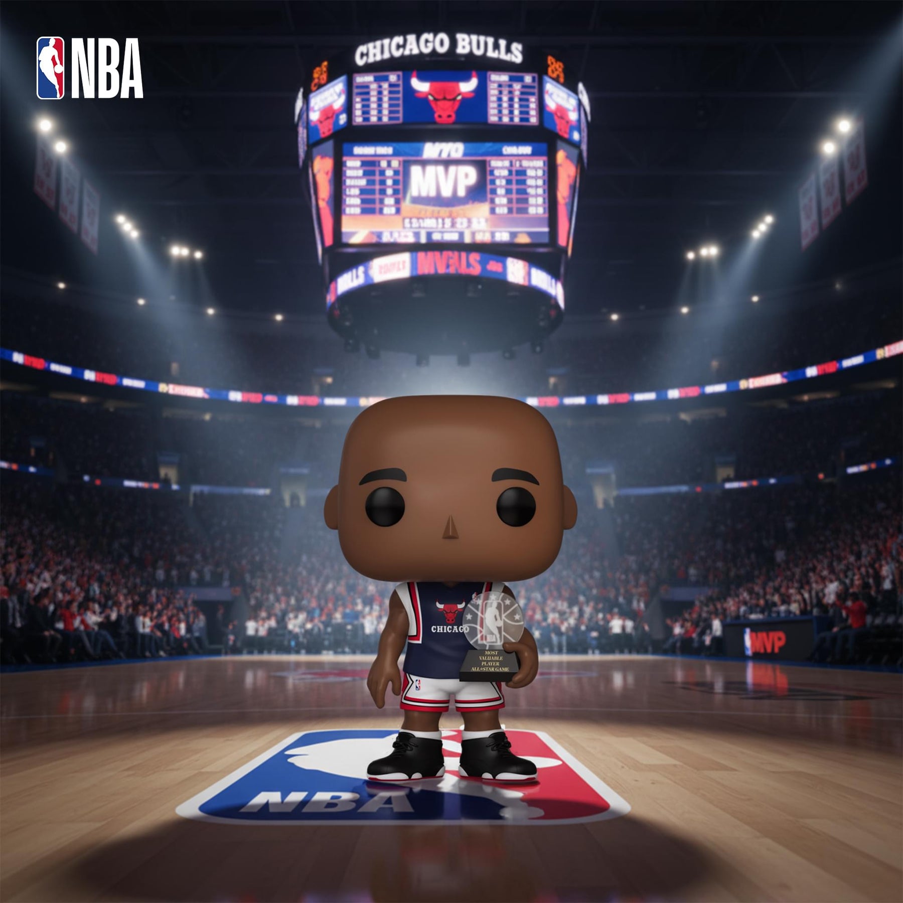 Chicago Bulls NBA Funko POP | Michael Jordan (1998 ASG MVP)