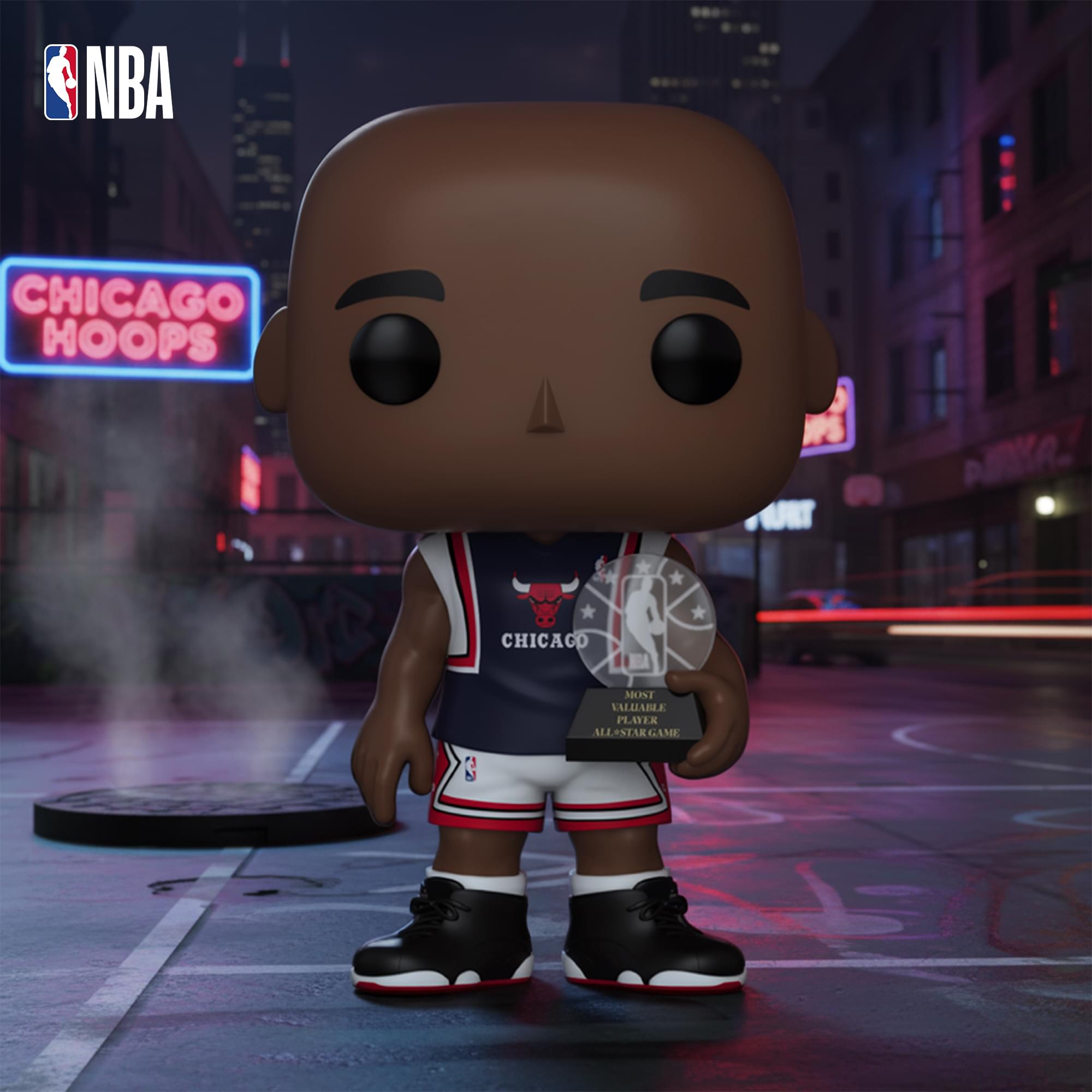 Chicago Bulls NBA Funko POP | Michael Jordan (1998 ASG MVP)