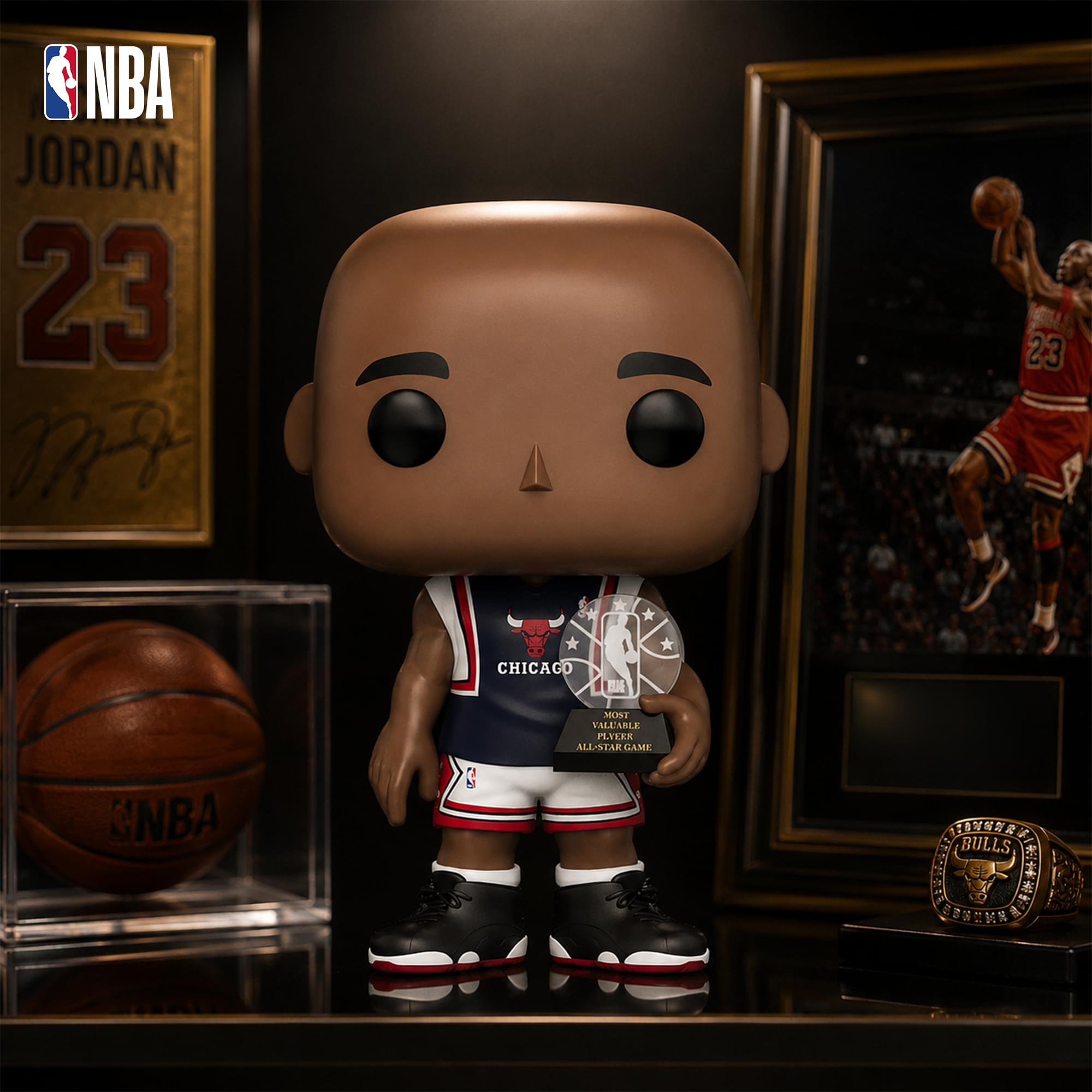 Chicago Bulls NBA Funko POP | Michael Jordan (1998 ASG MVP)