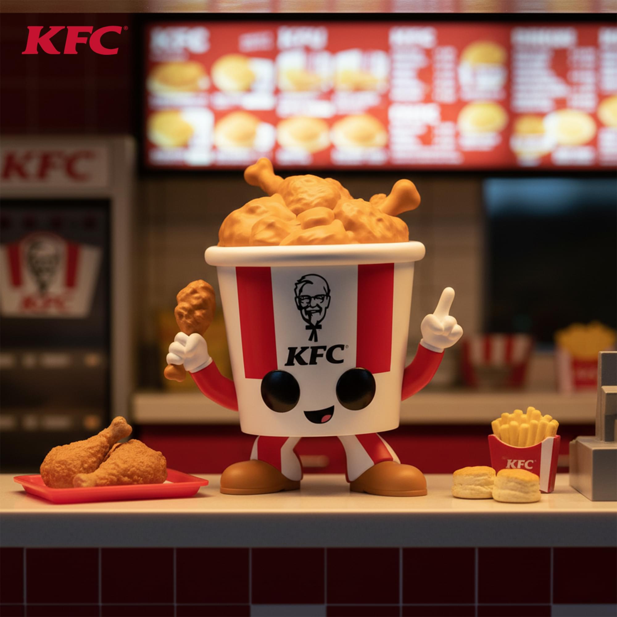 KFC Funko POP Ad Icons | Disco Bucket
