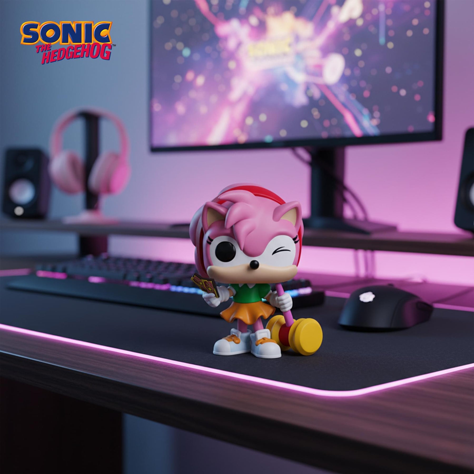 Sonic the Hedgehog Funko POP Games | Amy Rose Chase