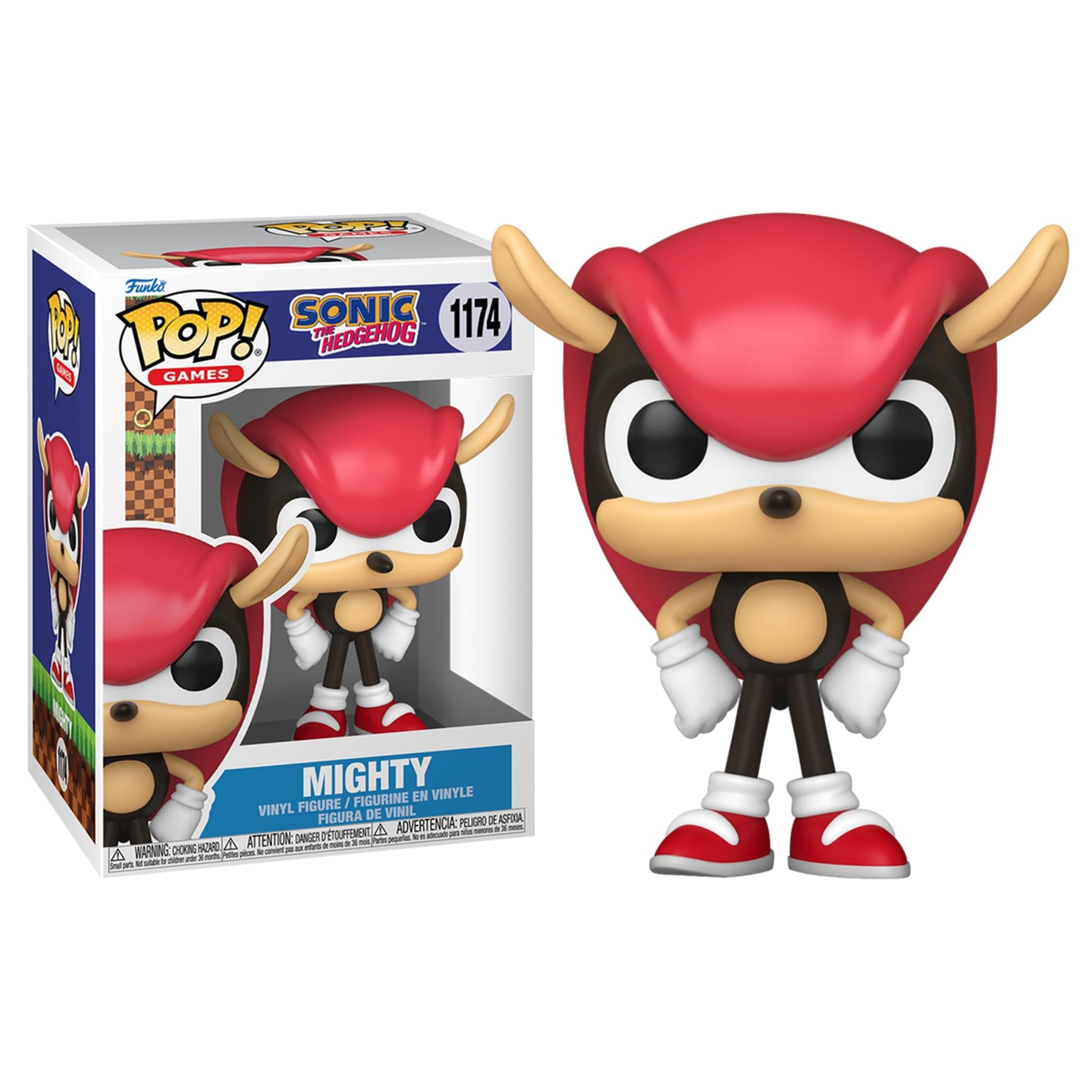 Sonic The Hedgehog Funko POP Games | Mighty Sonic