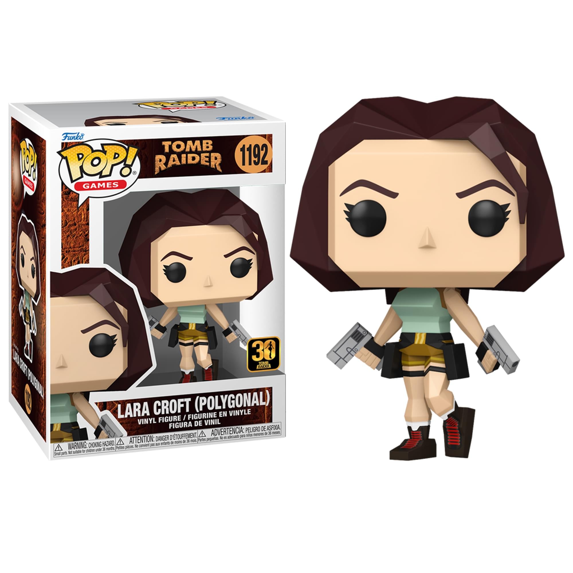 Tomb Raider Funko POP Games | Lara Croft (Polygonal)