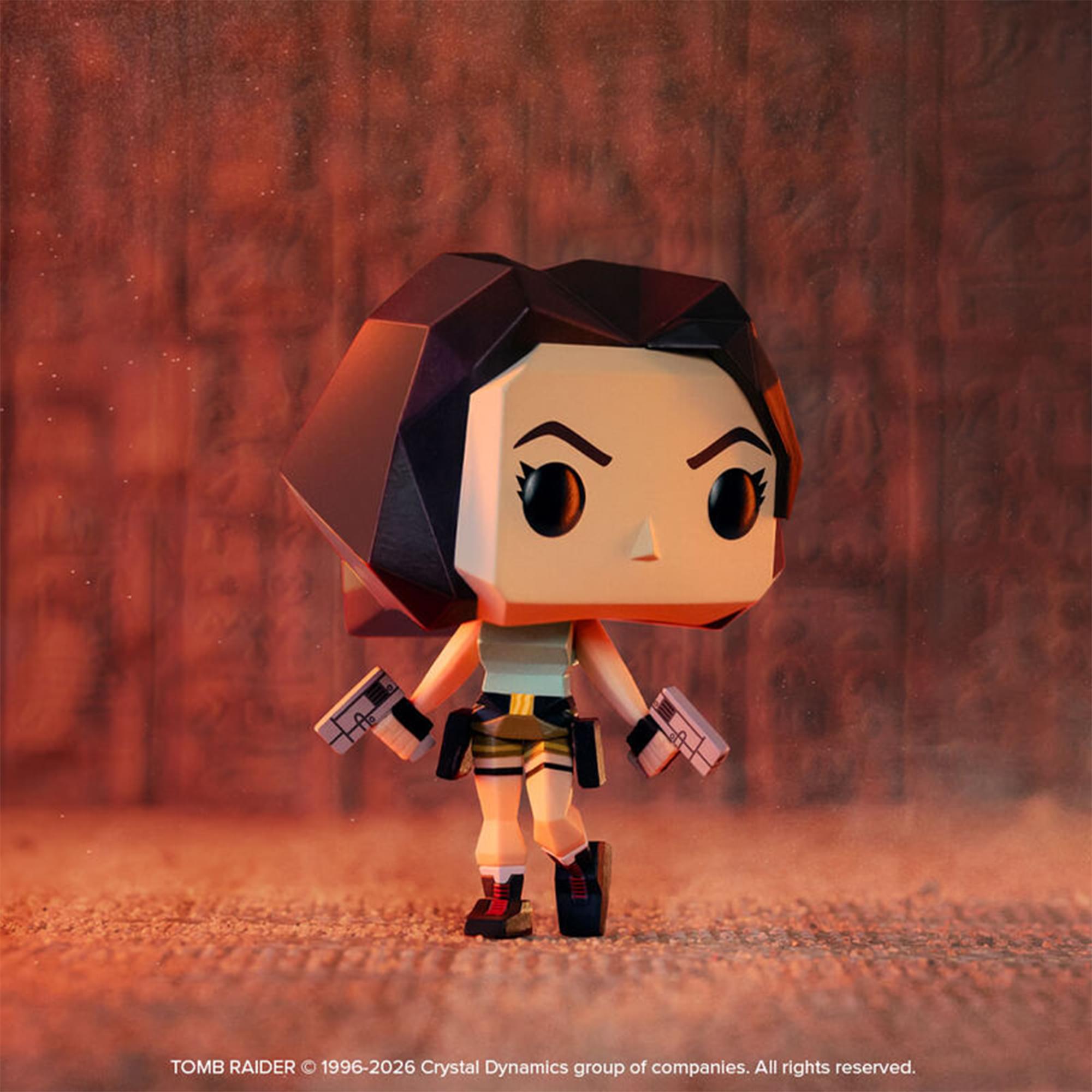 Tomb Raider Funko POP Games | Lara Croft (Polygonal)