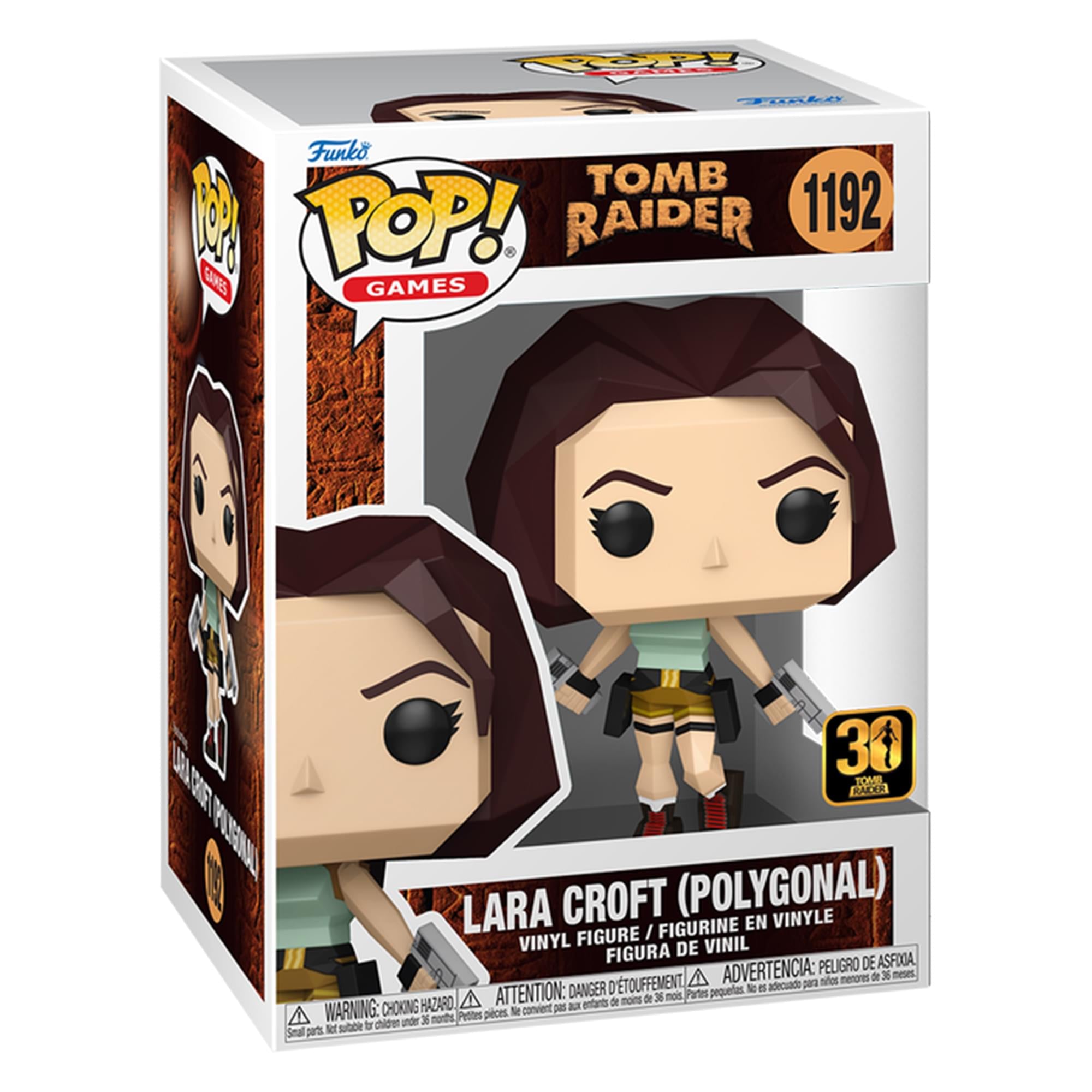 Tomb Raider Funko POP Games | Lara Croft (Polygonal)