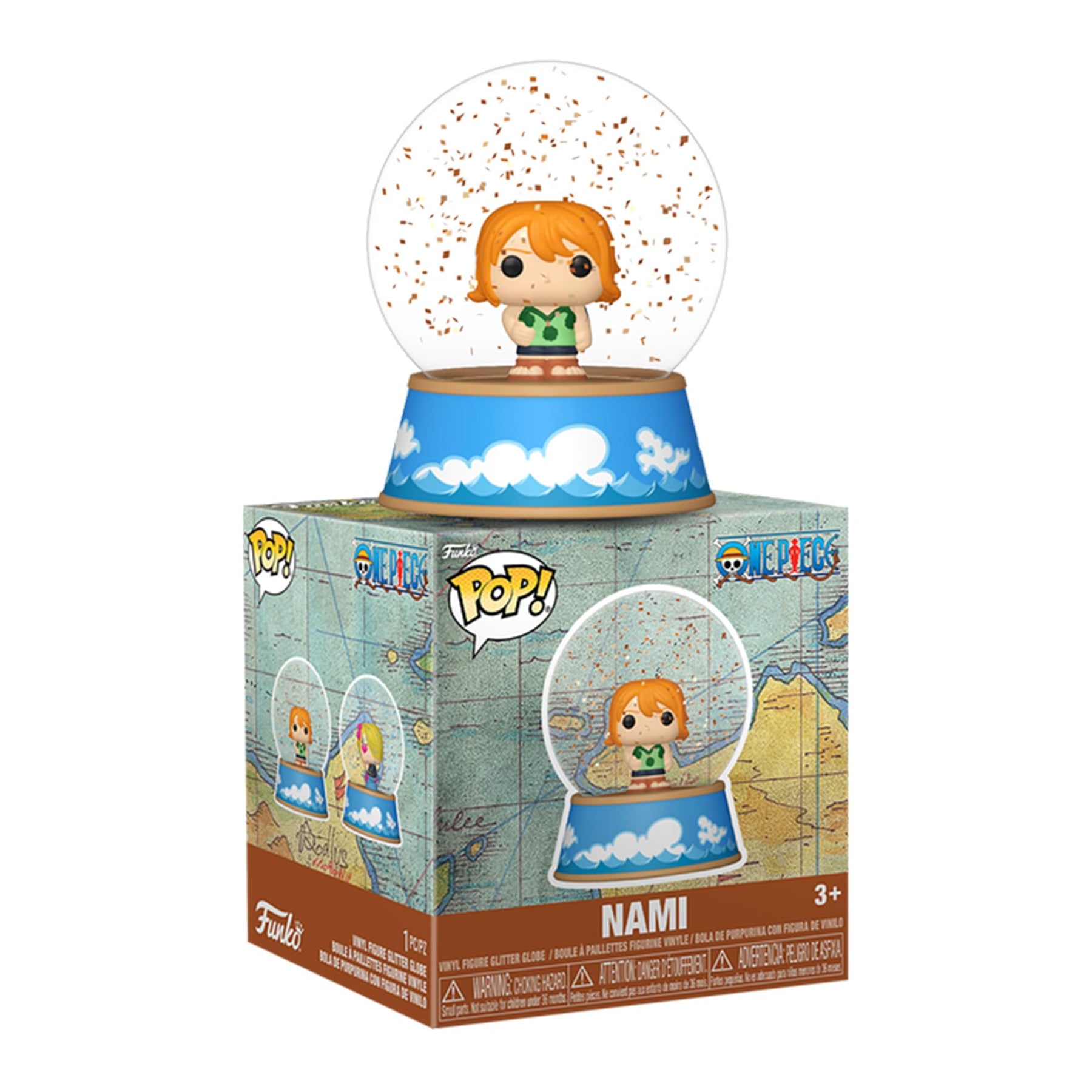 One Piece Funko Mini POP Glitter Globe | Nami