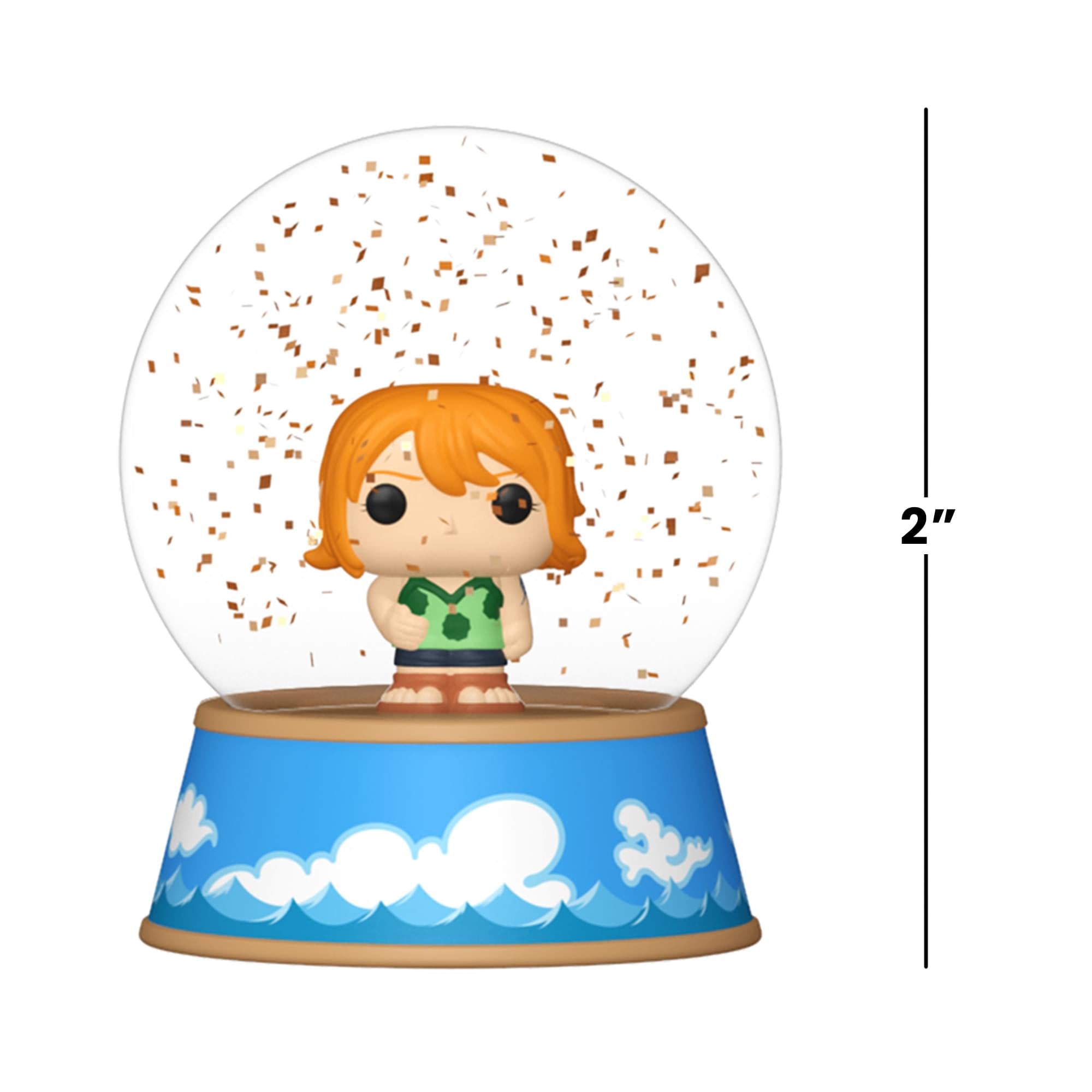 One Piece Funko Mini POP Glitter Globe | Nami