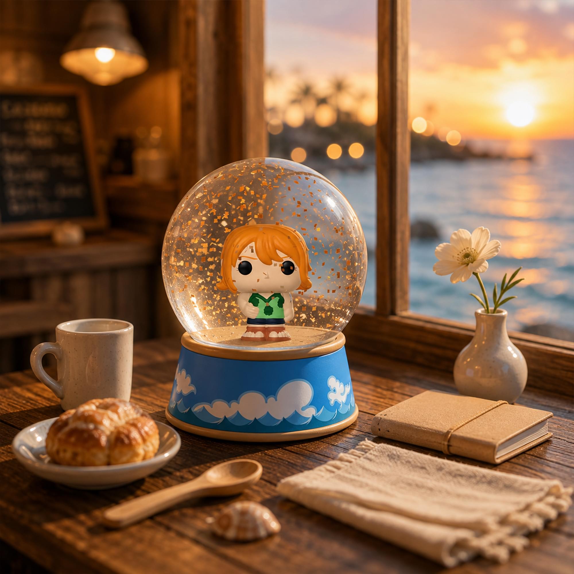 One Piece Funko Mini POP Glitter Globe | Nami