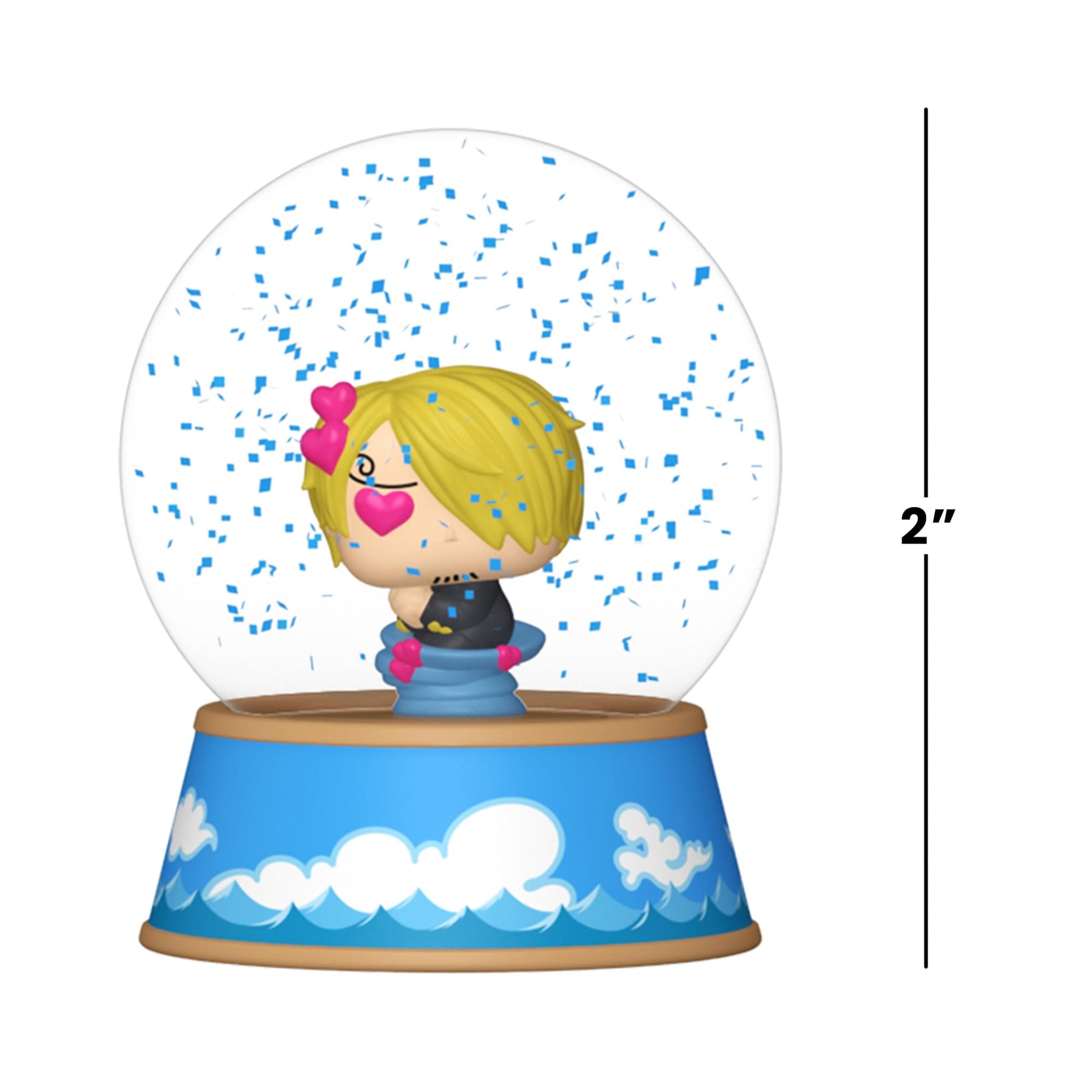 One Piece Funko Mini POP Glitter Globe | Sanji