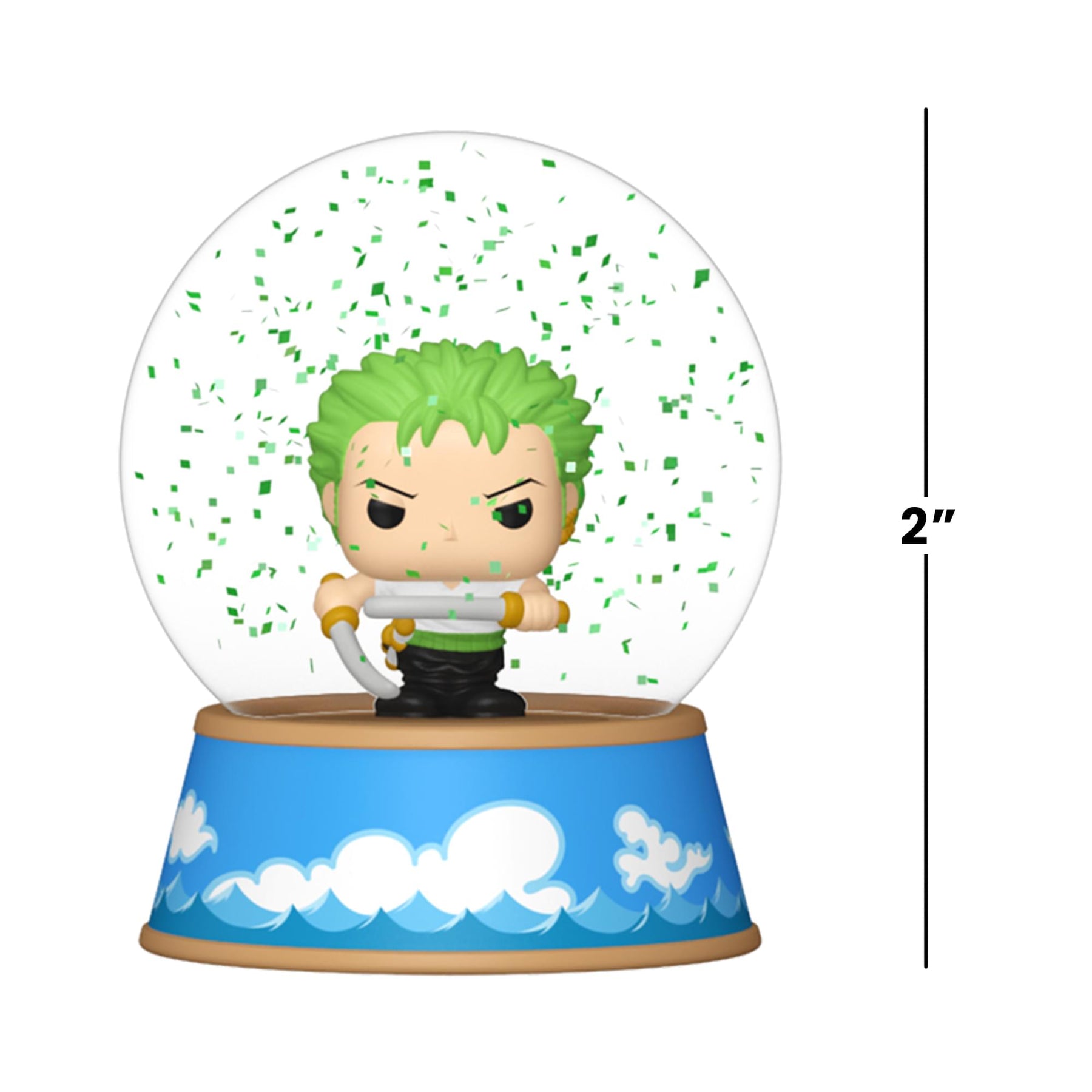 One Piece Funko Mini POP Glitter Globe | Zoro