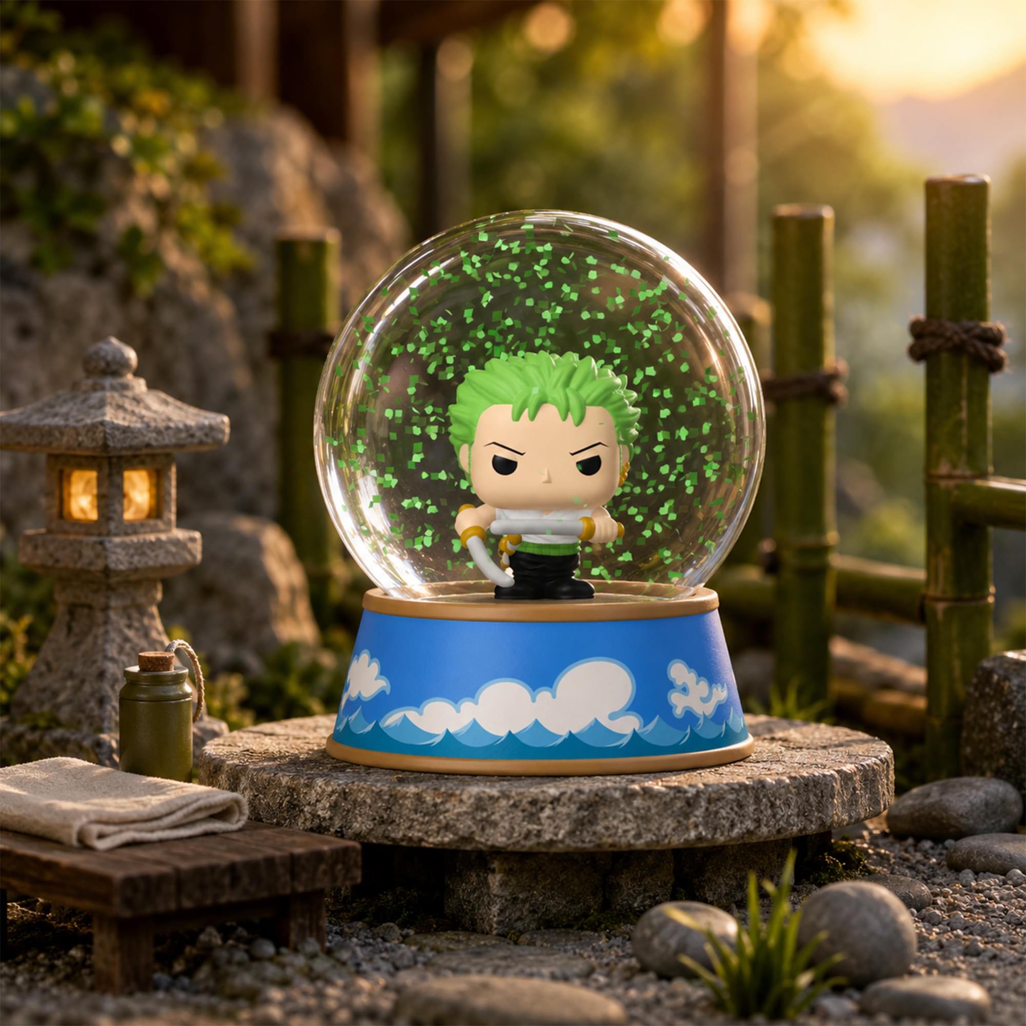 One Piece Funko Mini POP Glitter Globe | Zoro