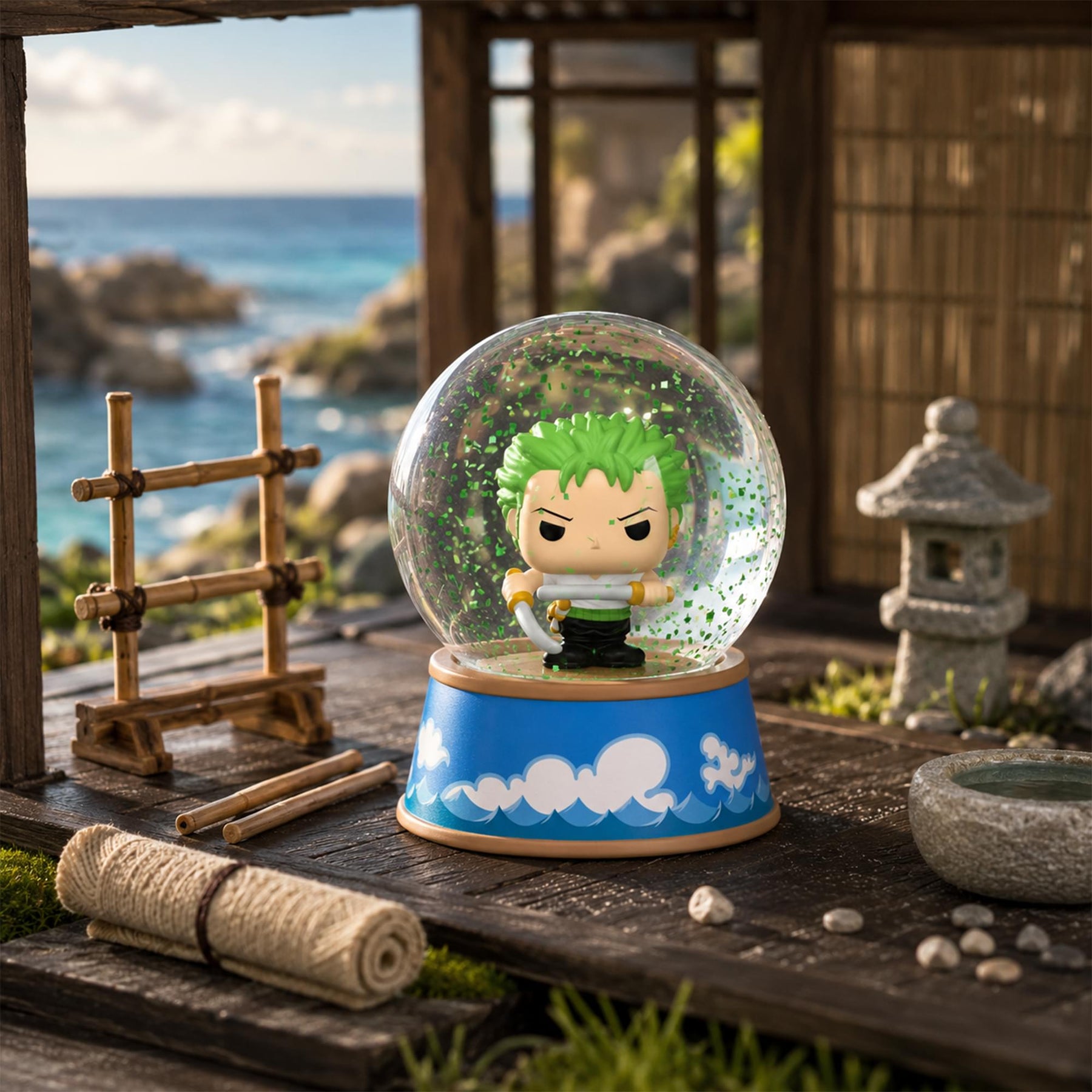 One Piece Funko Mini POP Glitter Globe | Zoro