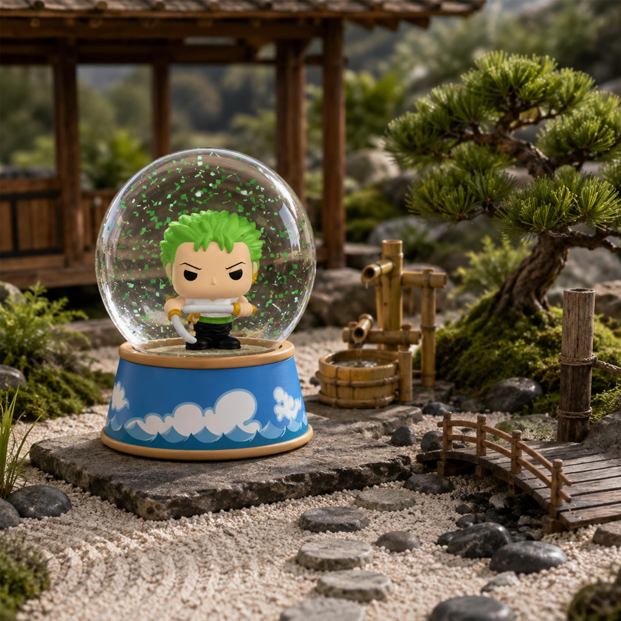 One Piece Funko Mini POP Glitter Globe | Zoro