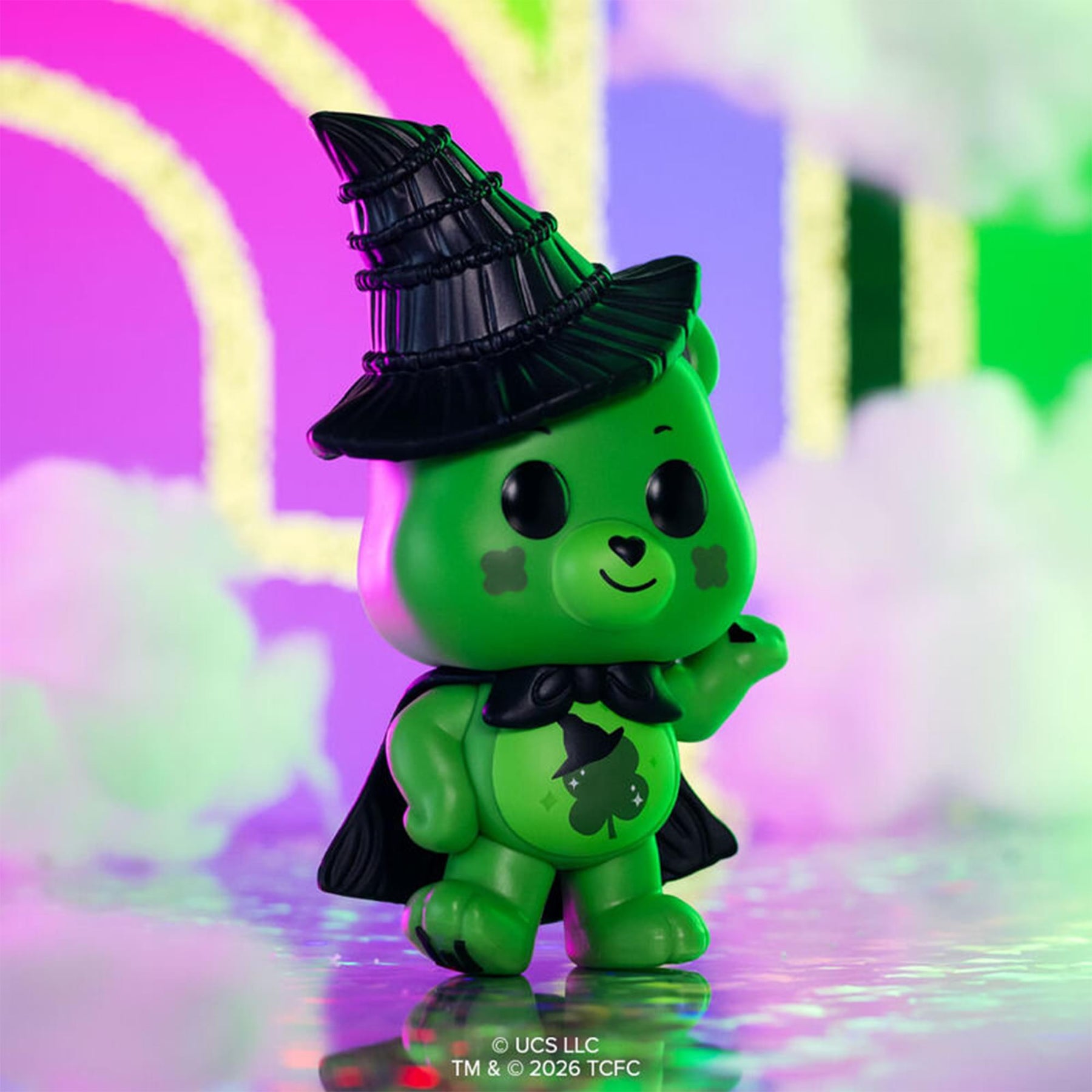 Wicked X Care Bears Funko POP Movies | Good Luck Bear As Elphaba