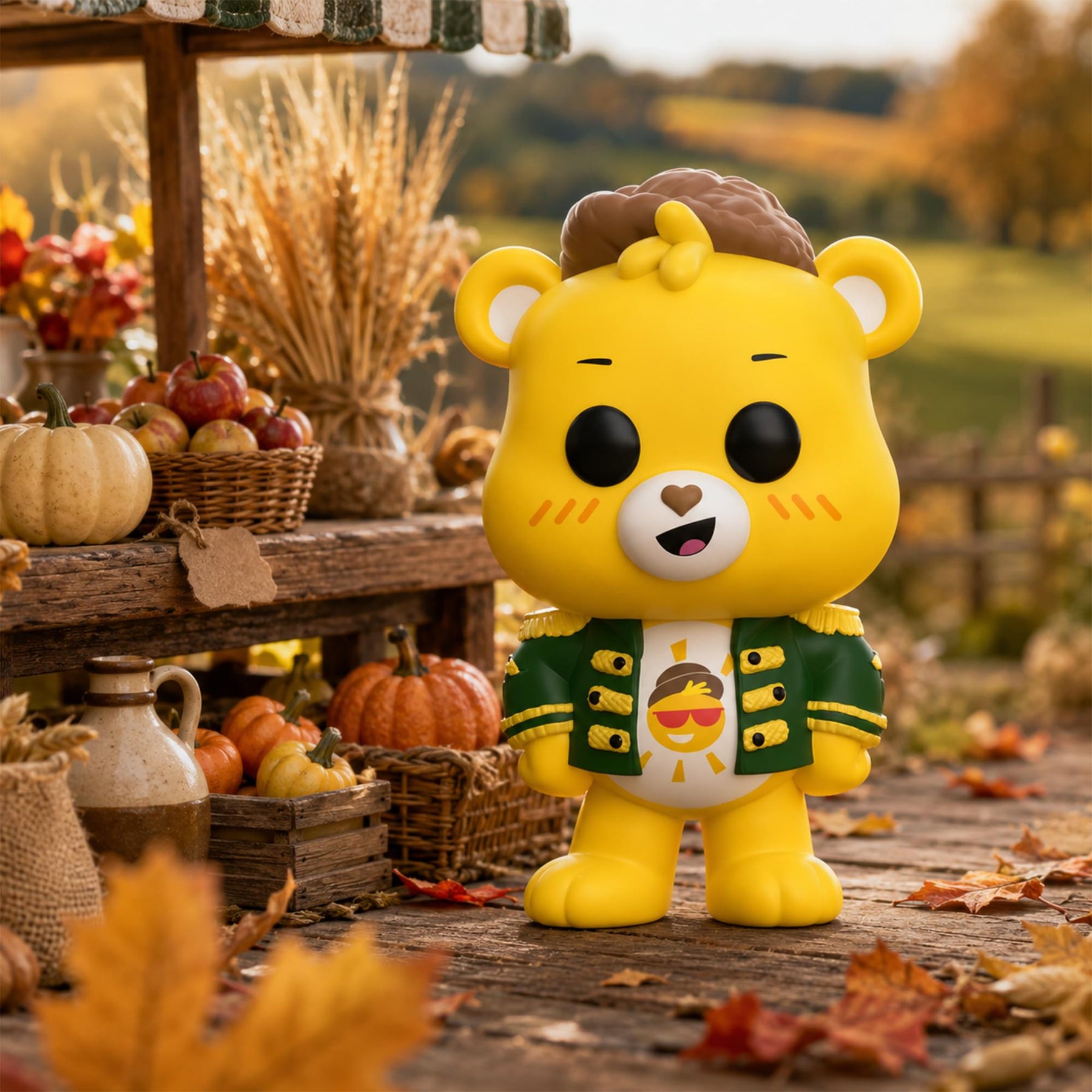 Wicked X Care Bears Funko POP Movies | Funshine Bear As Scarecrow