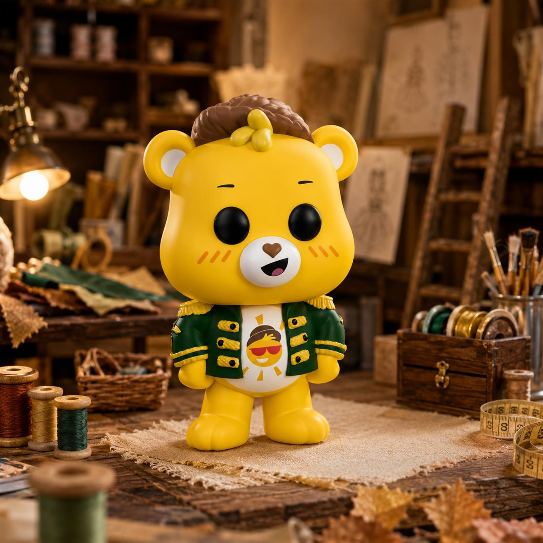 Wicked X Care Bears Funko POP Movies | Funshine Bear As Scarecrow