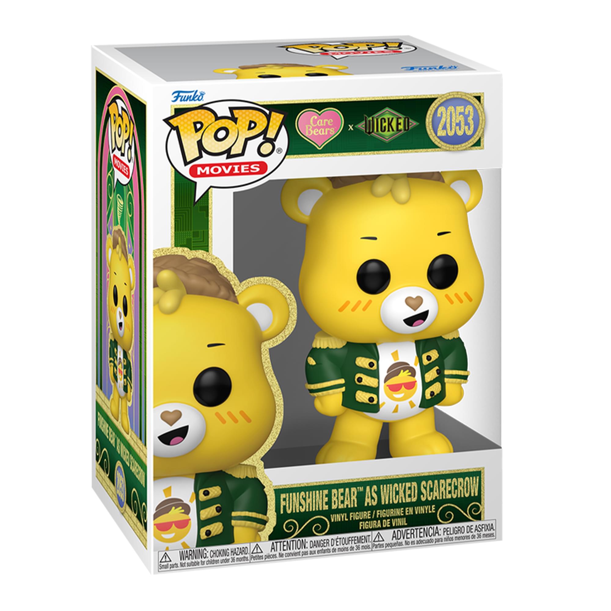 Wicked X Care Bears Funko POP Movies | Funshine Bear As Scarecrow
