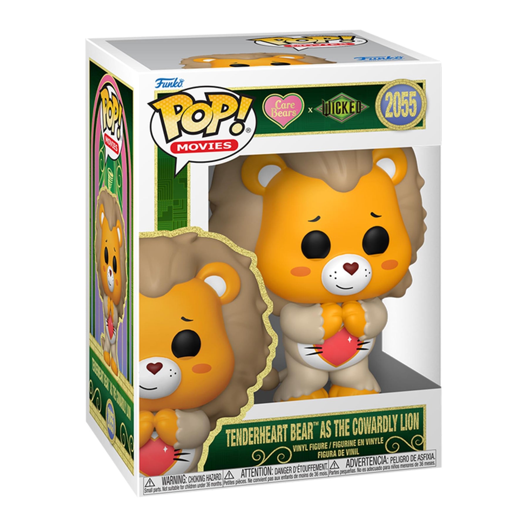 Wicked X Care Bears Funko POP Movies | Tenderheart Bear As Lion