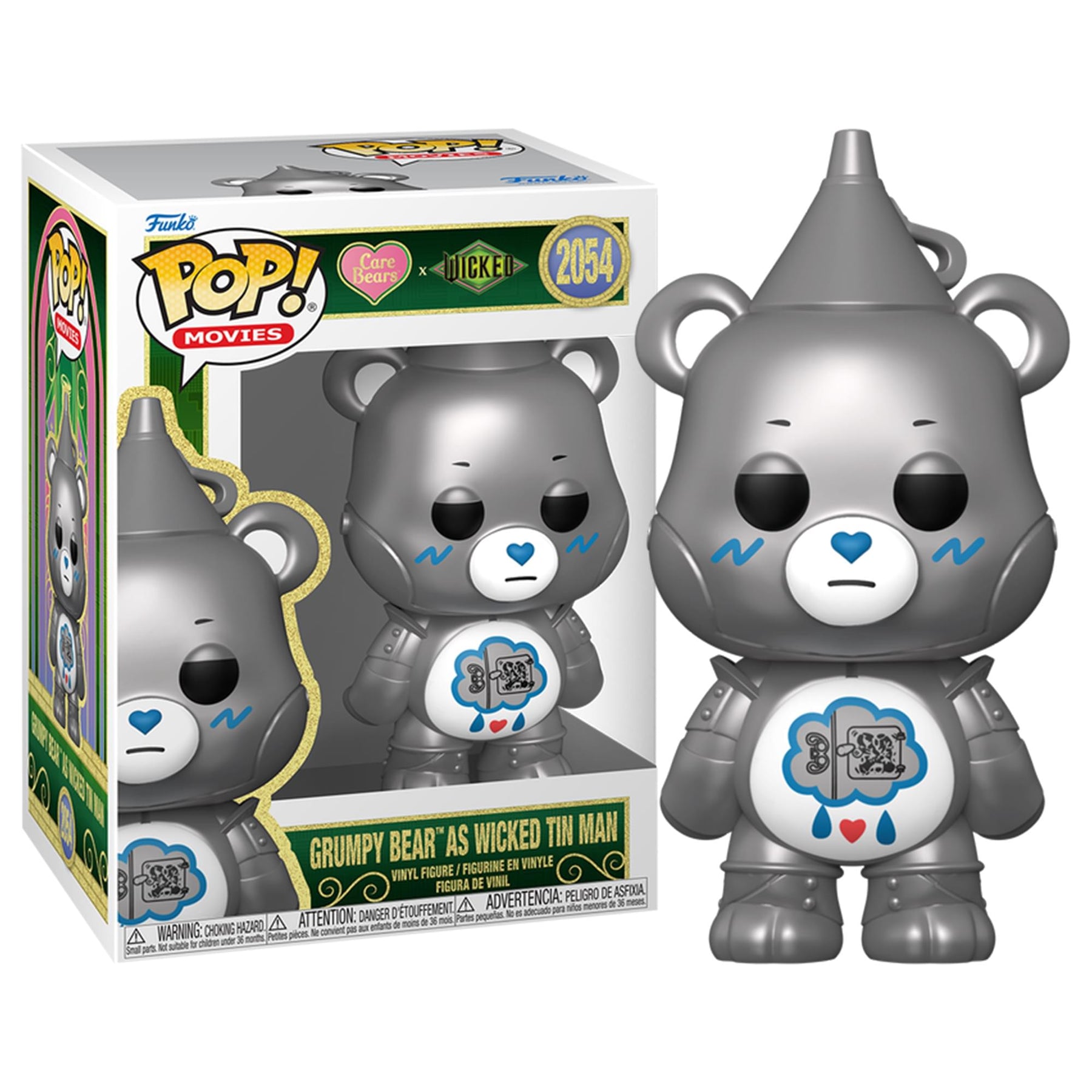 Wicked X Care Bears Funko POP Movies | Grumpy Bear As Tin Man
