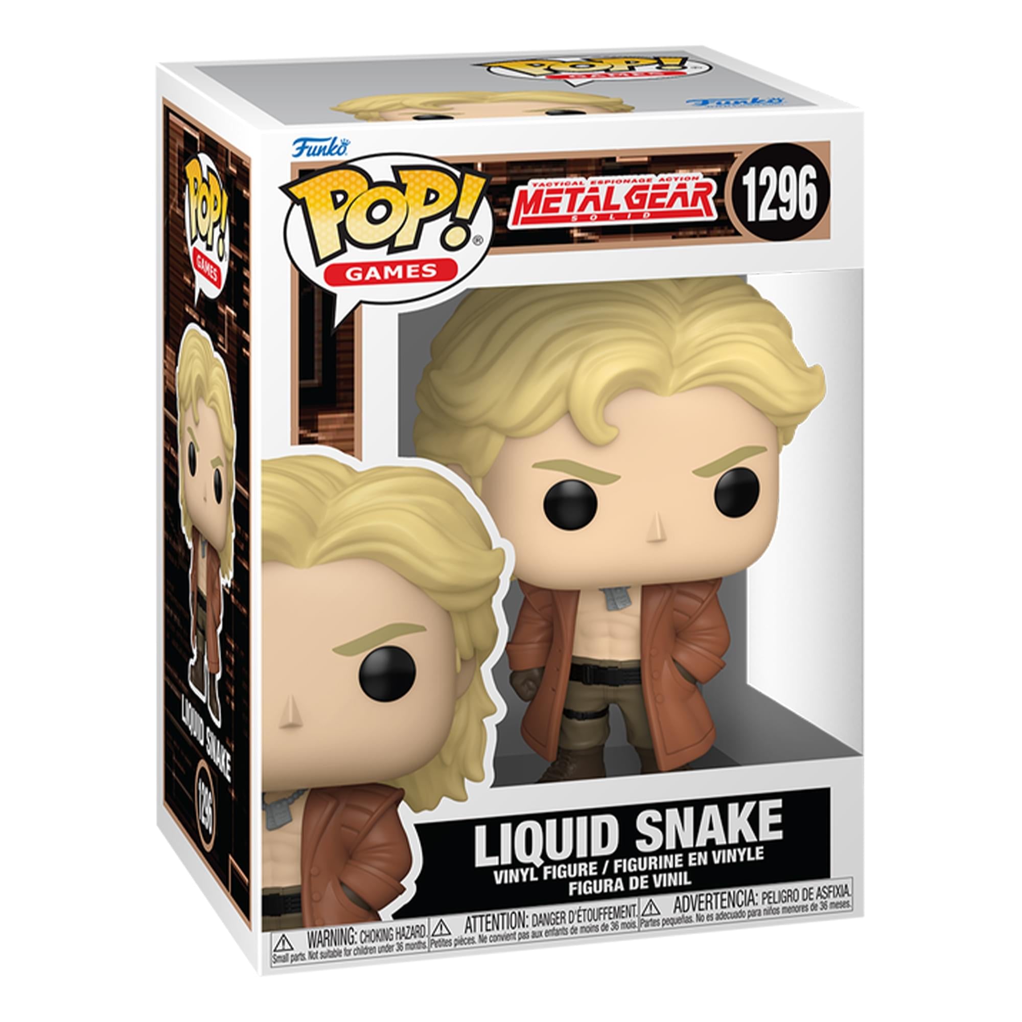 Metal Gear Solid Funko POP Games | Liquid Snake