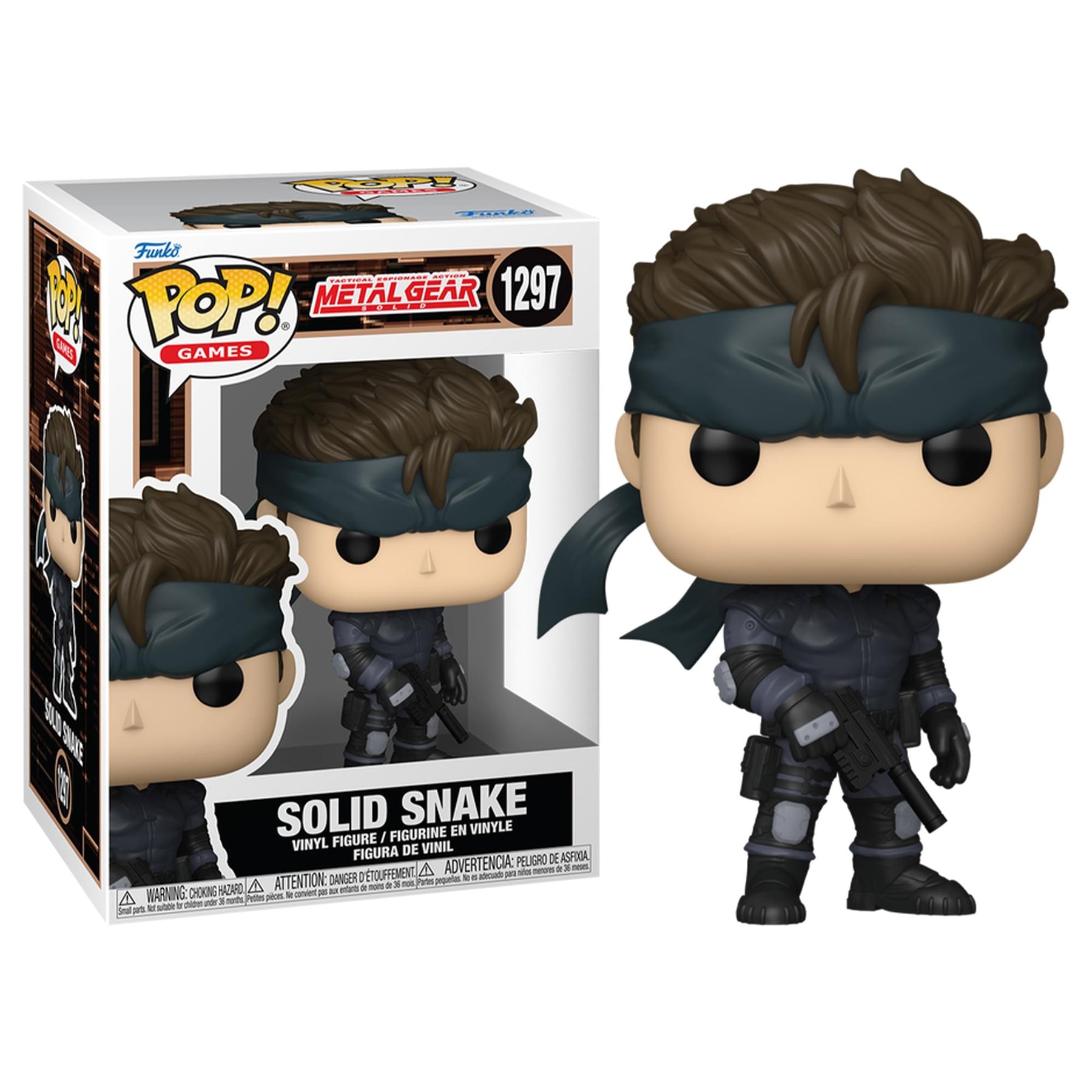 Metal Gear Solid Funko POP Games | Solid Snake