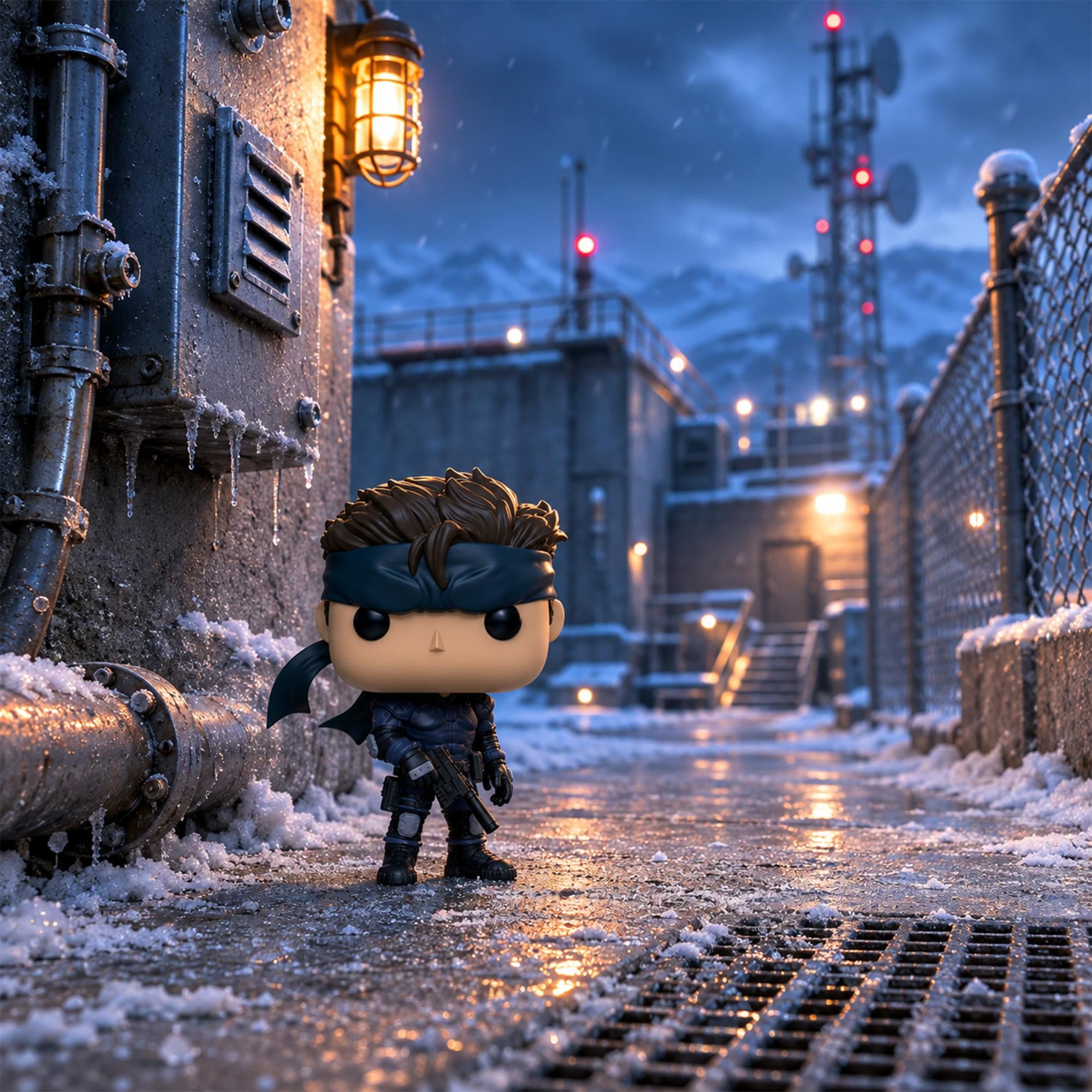 Metal Gear Solid Funko POP Games | Solid Snake