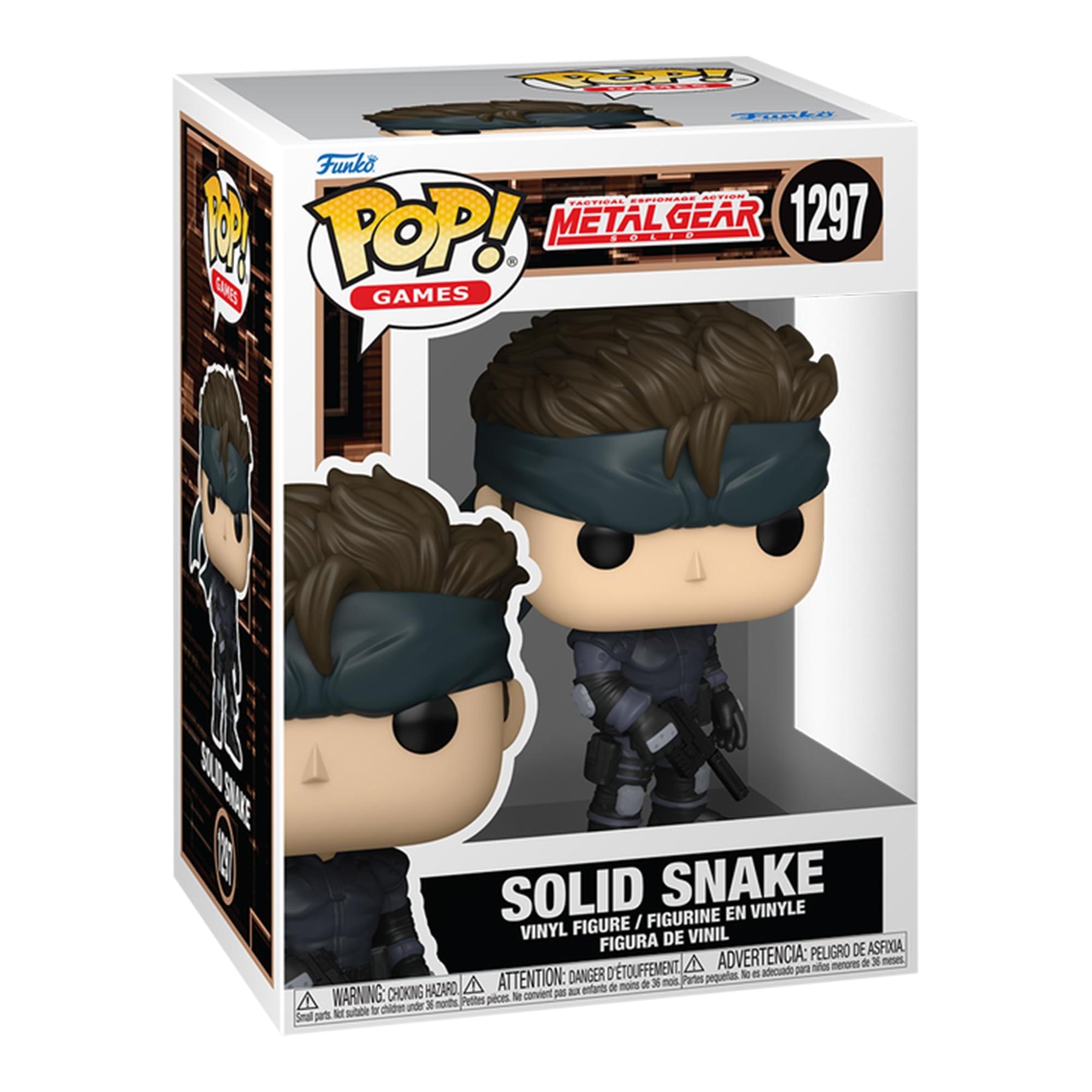 Metal Gear Solid Funko POP Games | Solid Snake