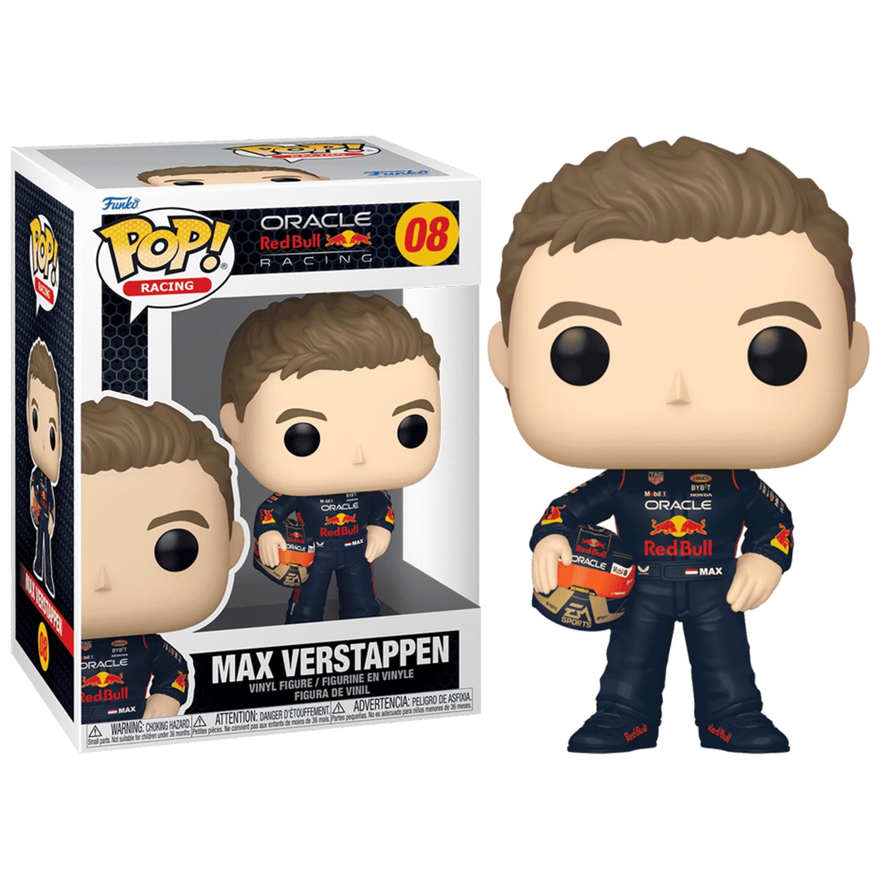 Funko POP Racing | Red Bull 2026 Max Verstappen (Holding Helmet)