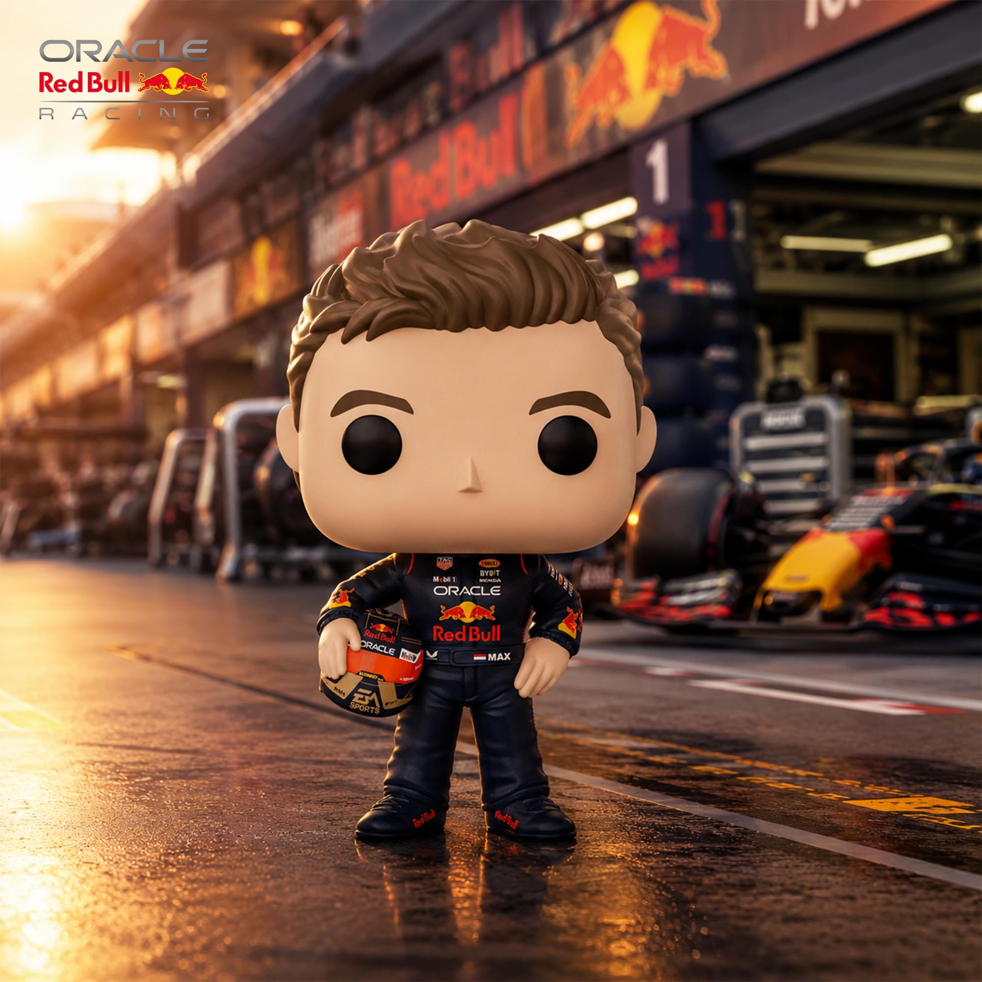 Funko POP Racing | Red Bull 2026 Max Verstappen (Holding Helmet)