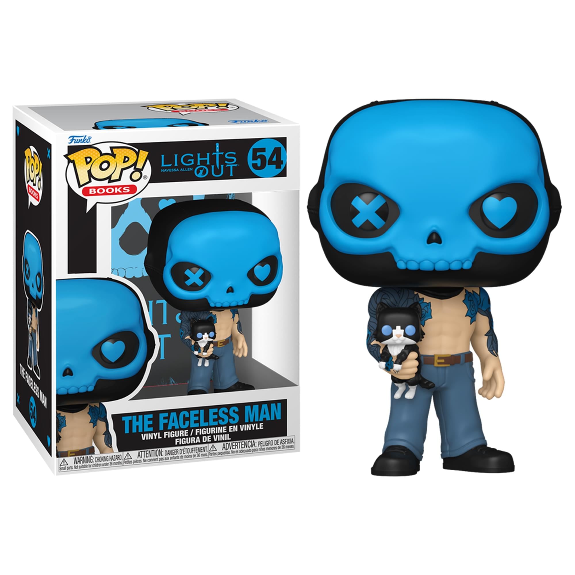 Lights Out Funko POP Books | The Faceless Man