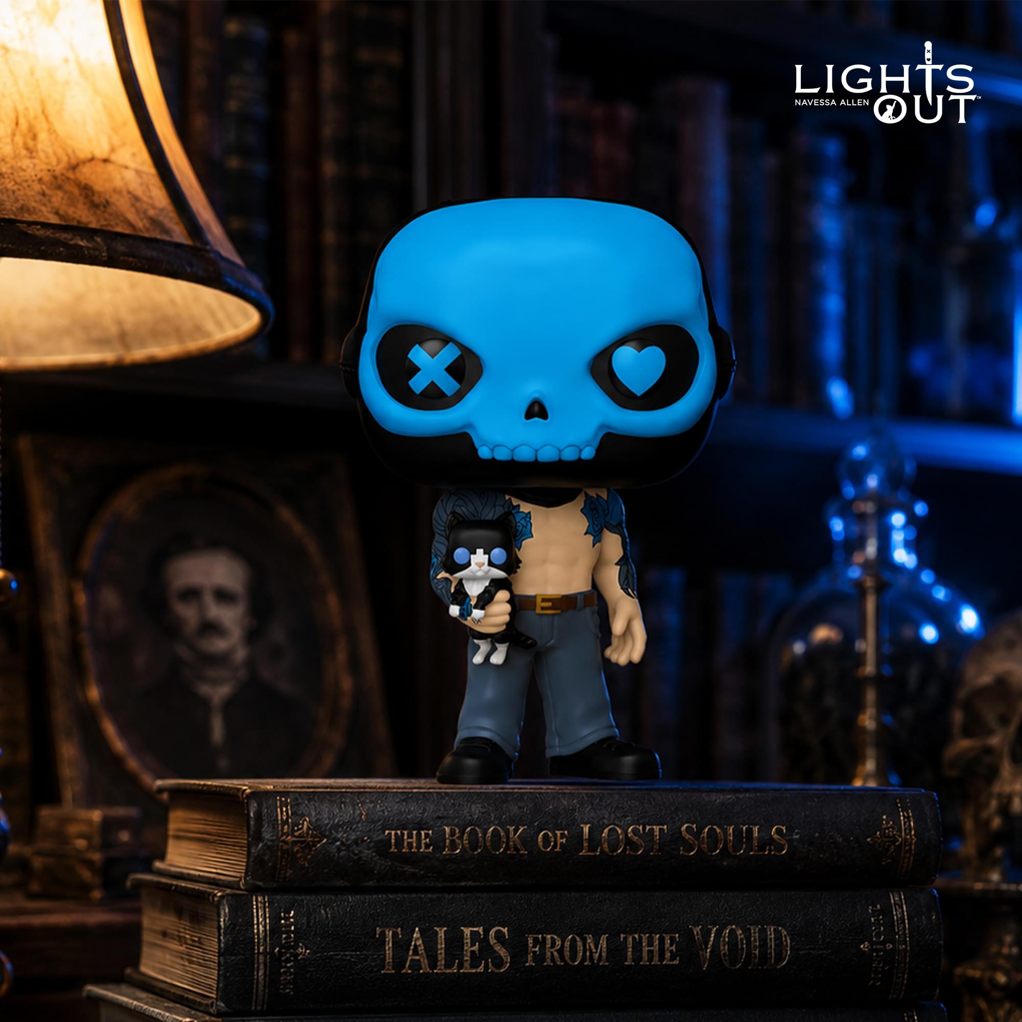 Lights Out Funko POP Books | The Faceless Man