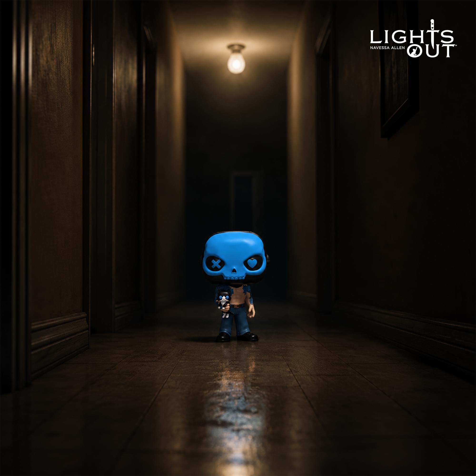 Lights Out Funko POP Books | The Faceless Man